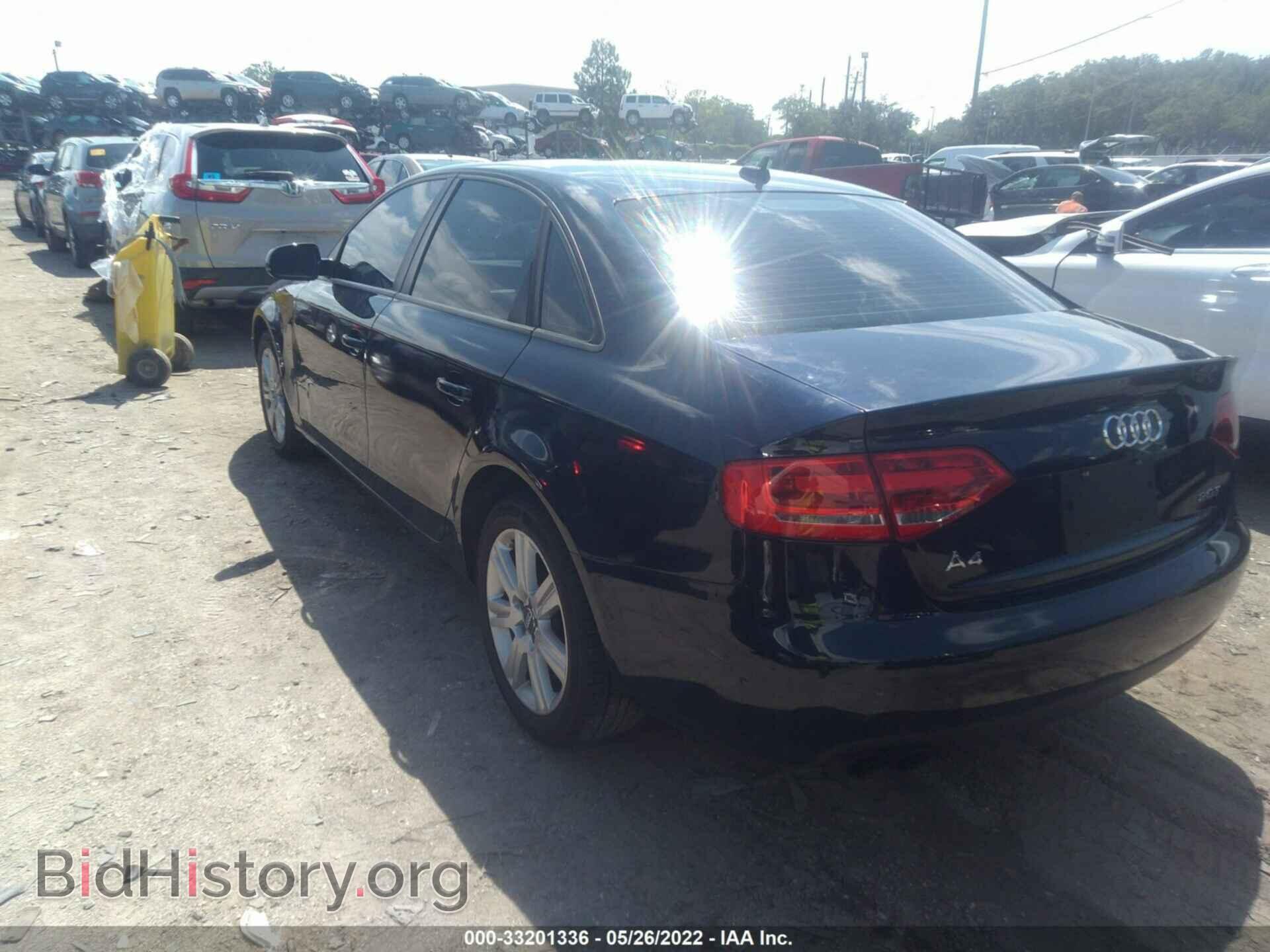 2010 AUDI A4 - VIN: WAUAFAFL3AN047633 - Фото 3