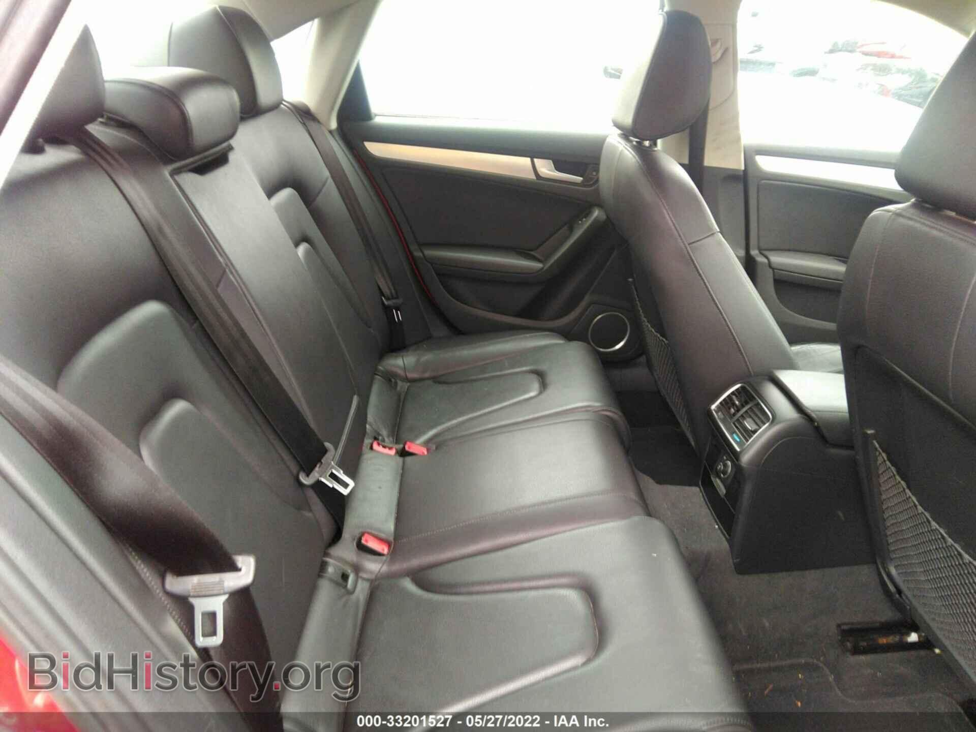 2012 AUDI A4 - VIN: WAUFFAFL6CN014215 - Фото 8