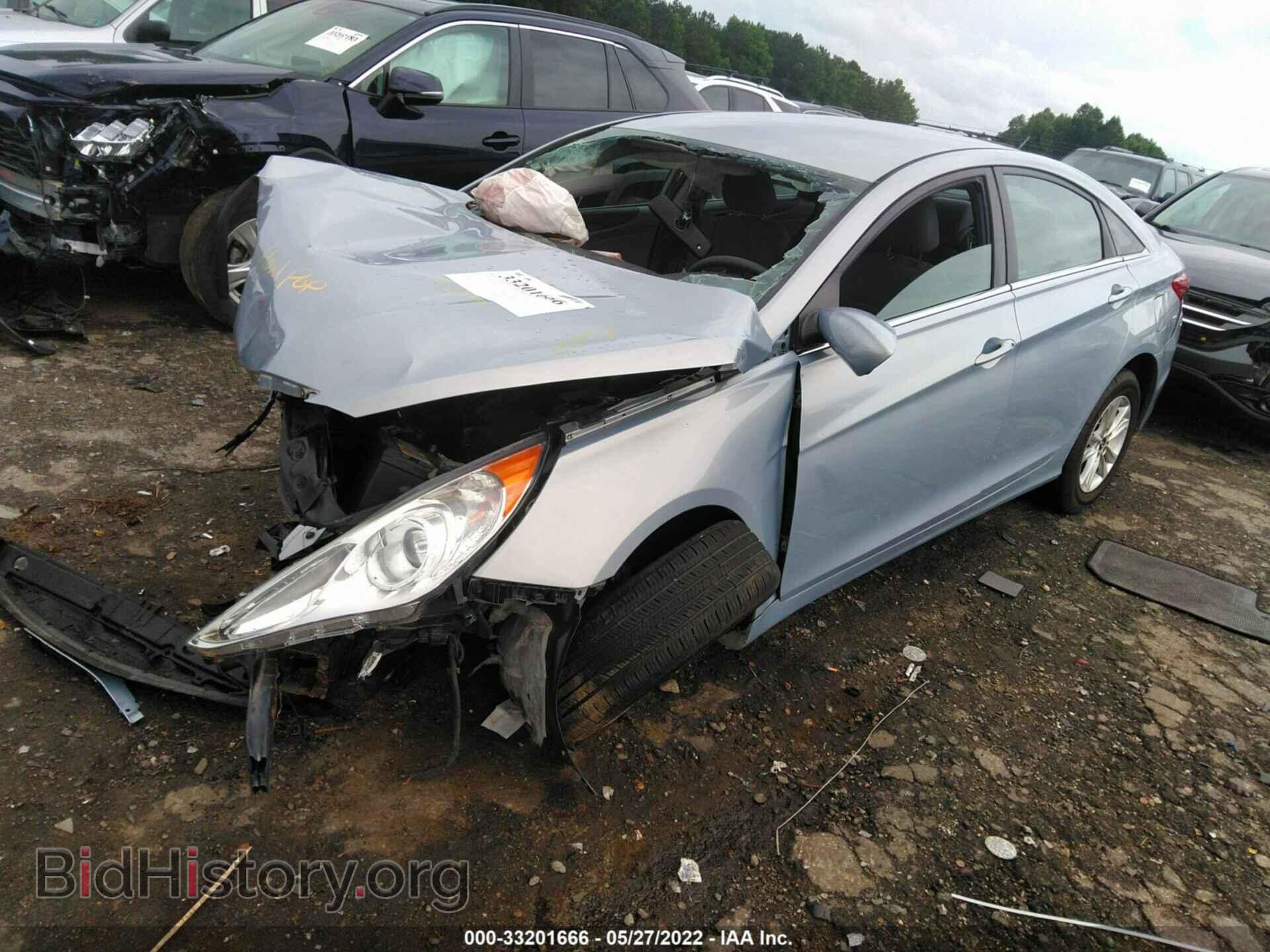 2013 HYUNDAI SONATA - VIN: 5NPEB4AC1DH802436 - Фото 2
