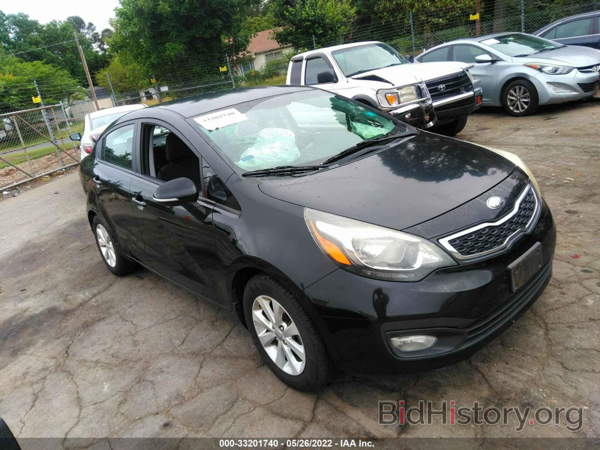 Photo KNADN4A39E6350117 - KIA RIO 2014