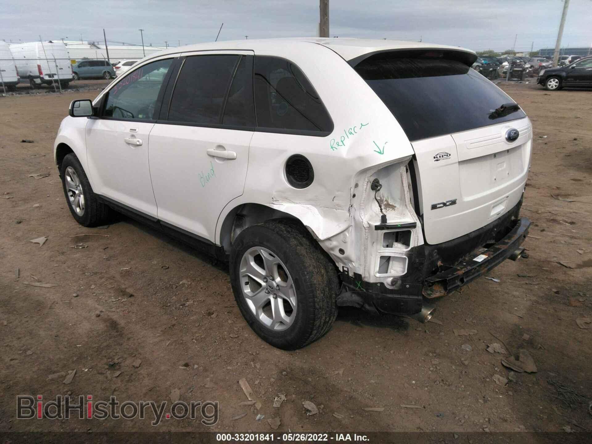 2014 FORD EDGE - VIN: 2FMDK4JC5EBA16059 - Фото 3