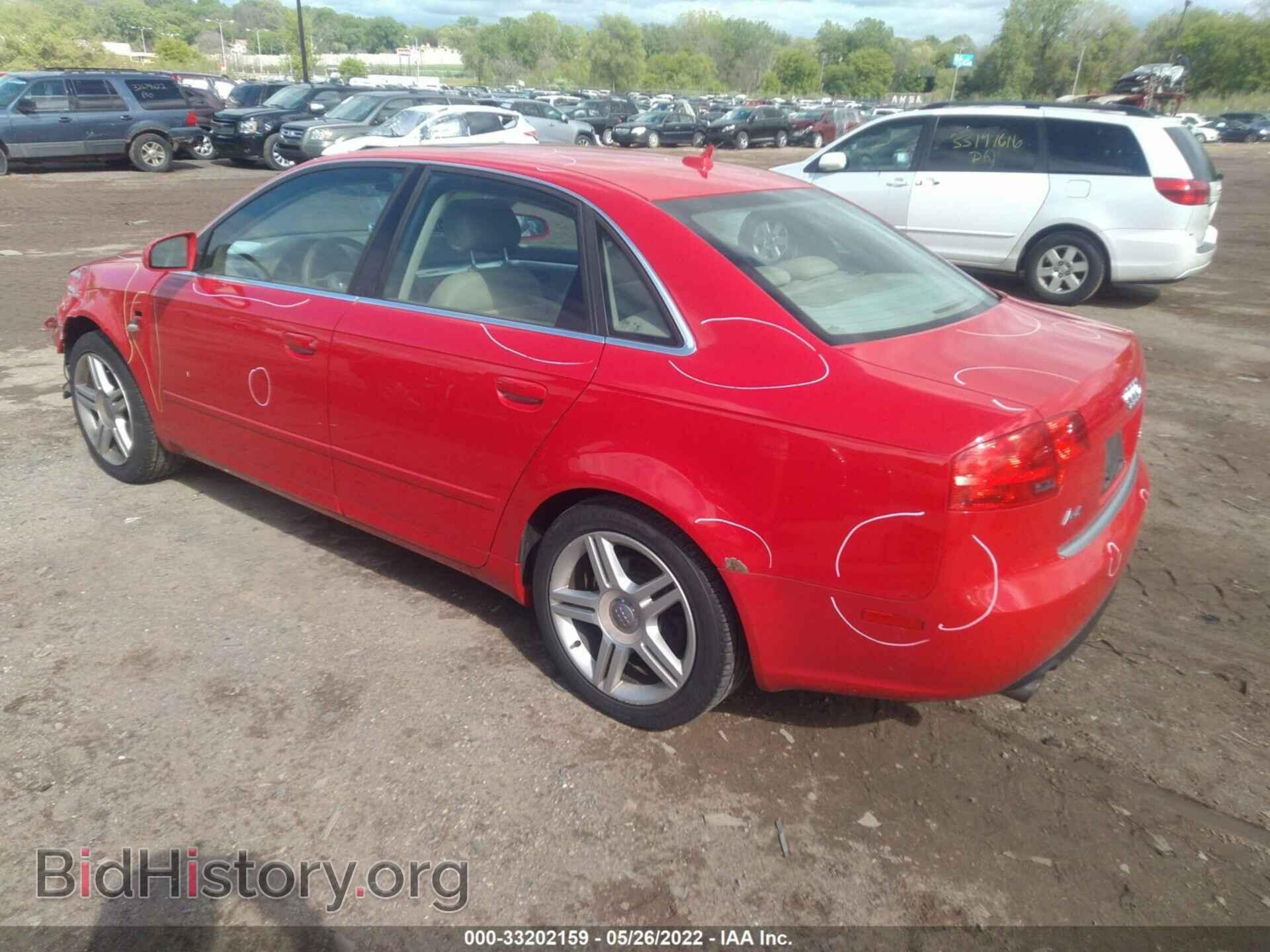 2007 AUDI A4 - VIN: WAUDF78E47A281889 - Фото 3