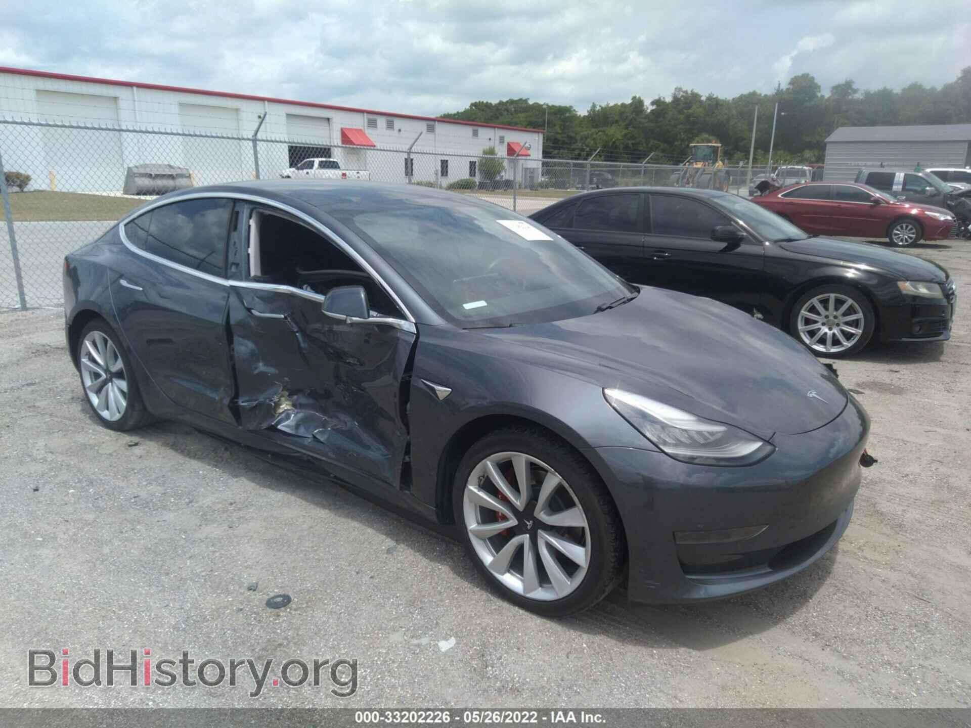 Photo 5YJ3E1EA5KF417236 - TESLA MODEL 3 2019