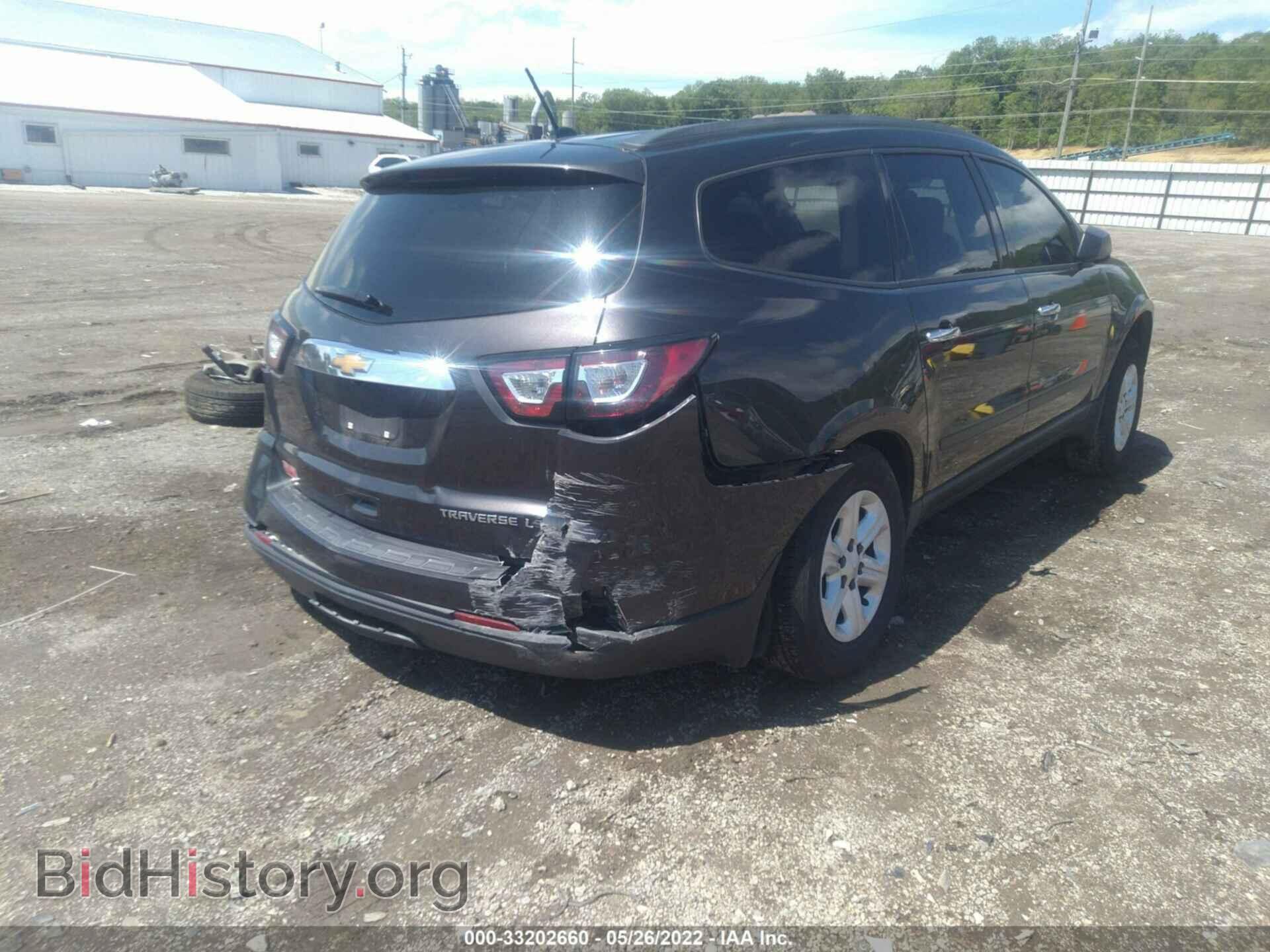 2013 CHEVROLET TRAVERSE - VIN: 1GNKRFED5DJ149394 - Фото 4