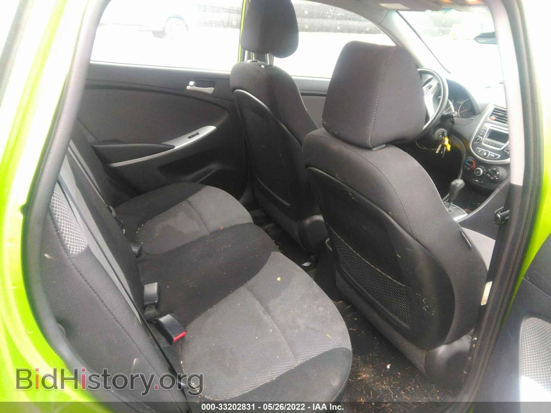 2014 HYUNDAI ACCENT - VIN: KMHCT5AE8EU178939 - Фото 8