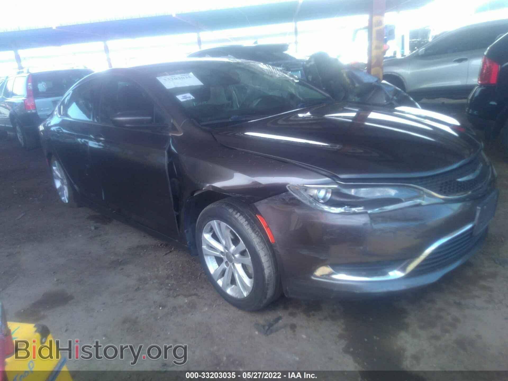 Фотография 1C3CCCAB7FN757743 - CHRYSLER 200 2015