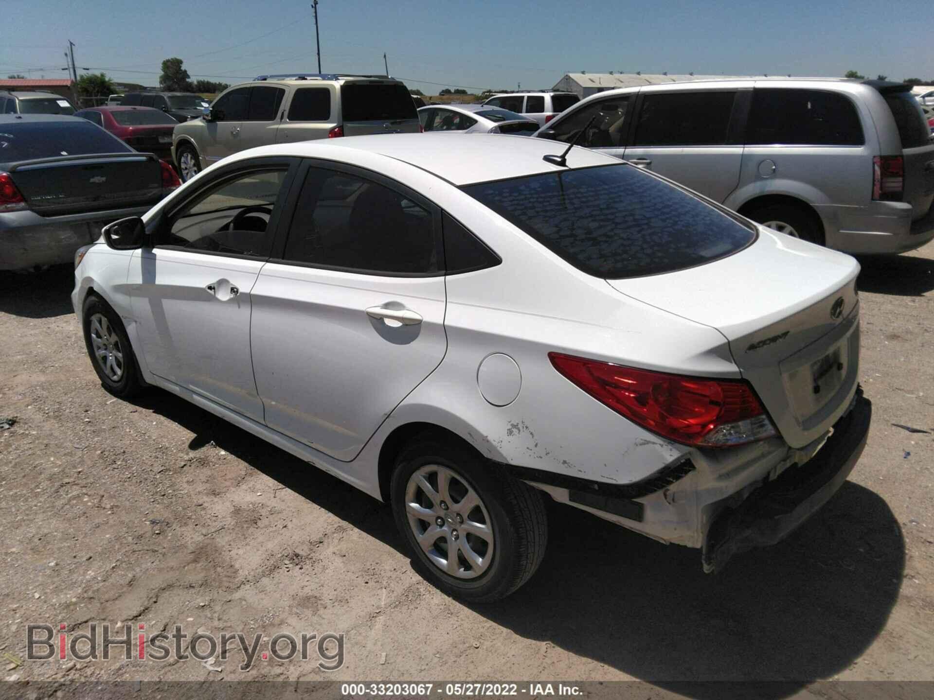 2013 HYUNDAI ACCENT - VIN: KMHCT4AE4DU316775 - Фото 3