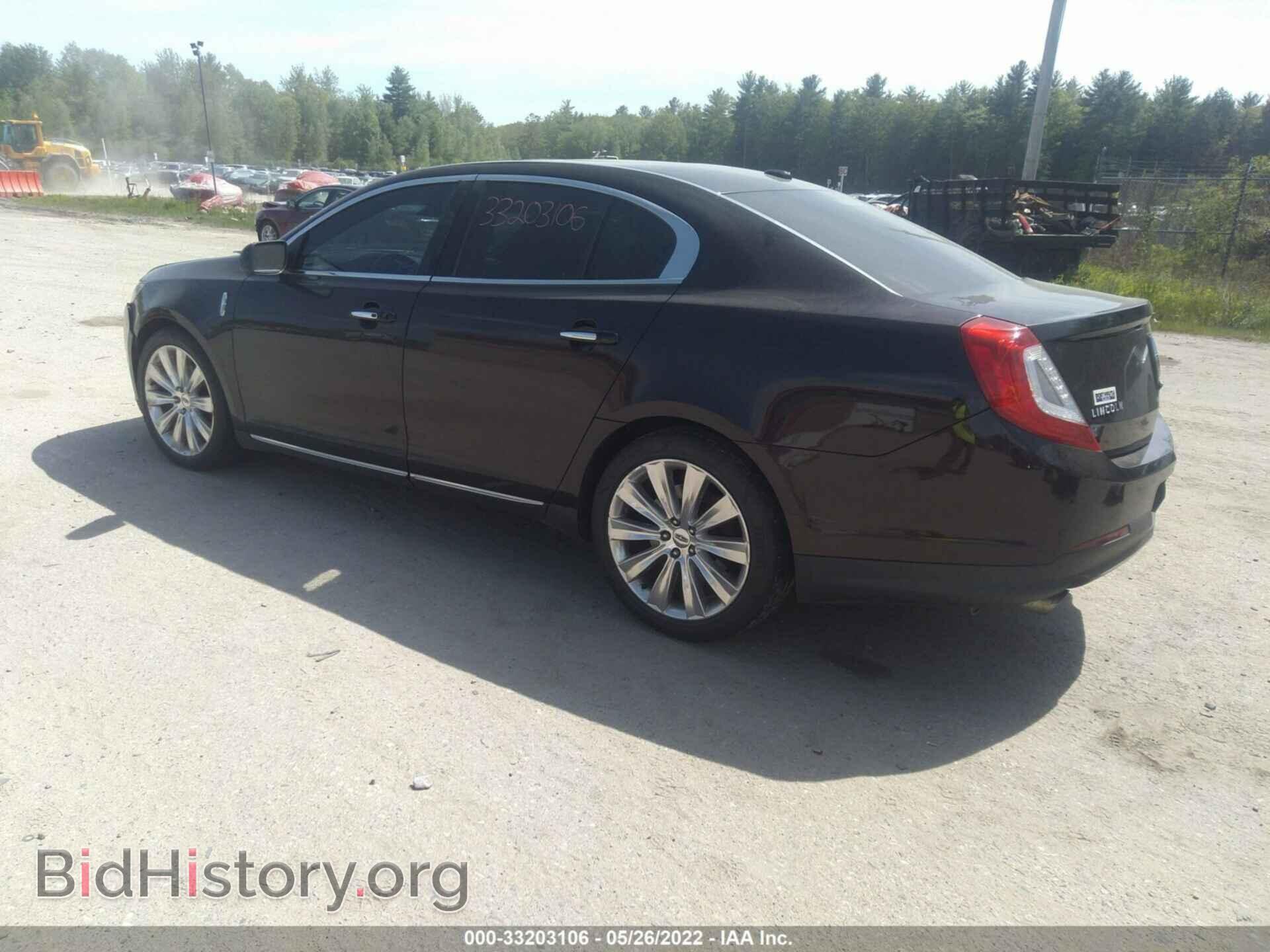 2013 LINCOLN MKS - VIN: 1LNHL9FT1DG616184 - Фото 3