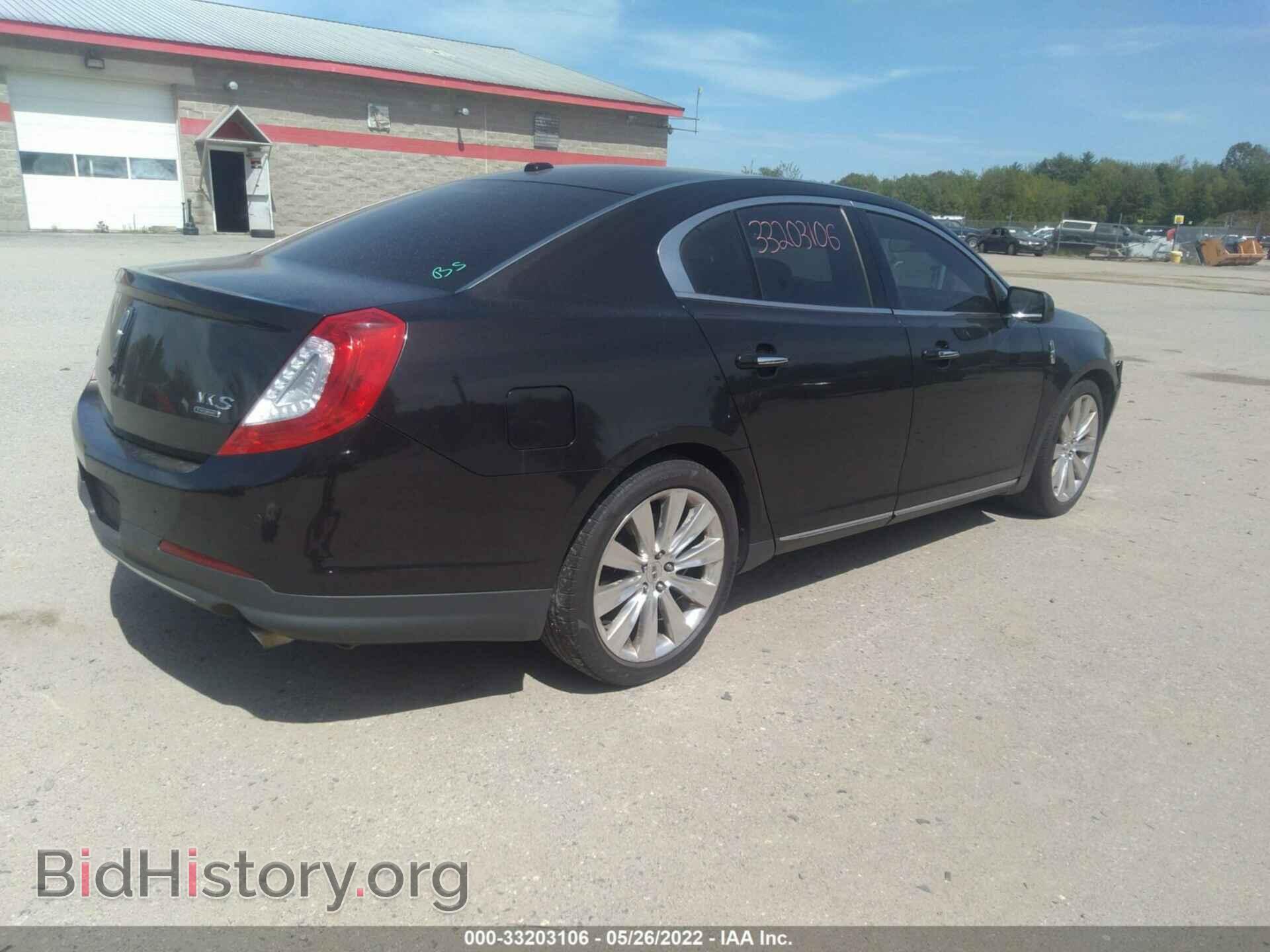 2013 LINCOLN MKS - VIN: 1LNHL9FT1DG616184 - Фото 4