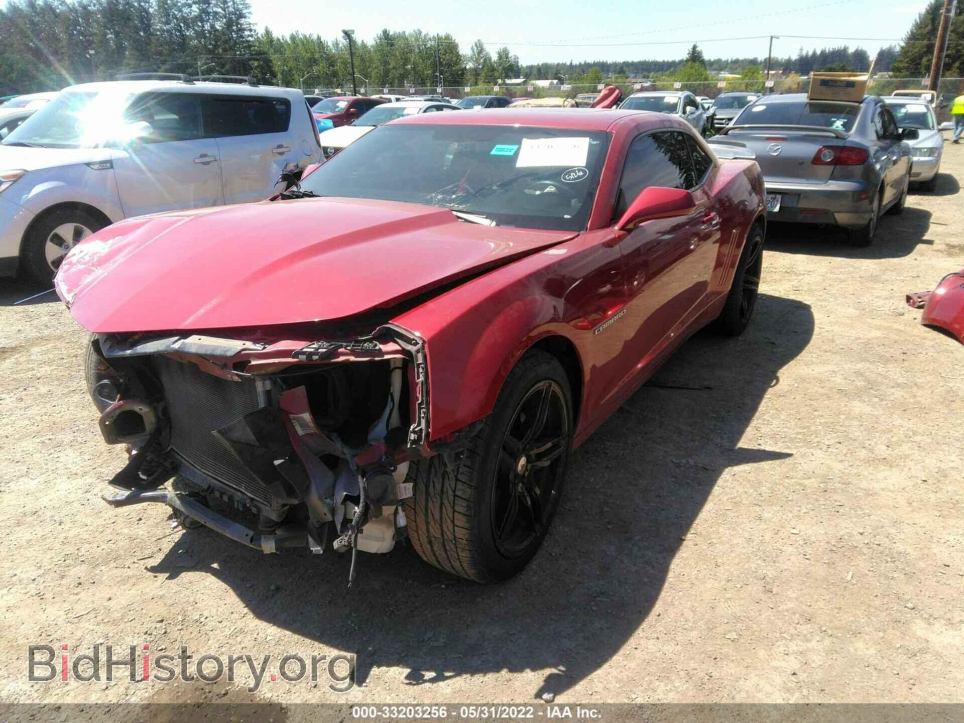2014 CHEVROLET CAMARO - VIN: 2G1FB1E32E9134592 - Фото 2