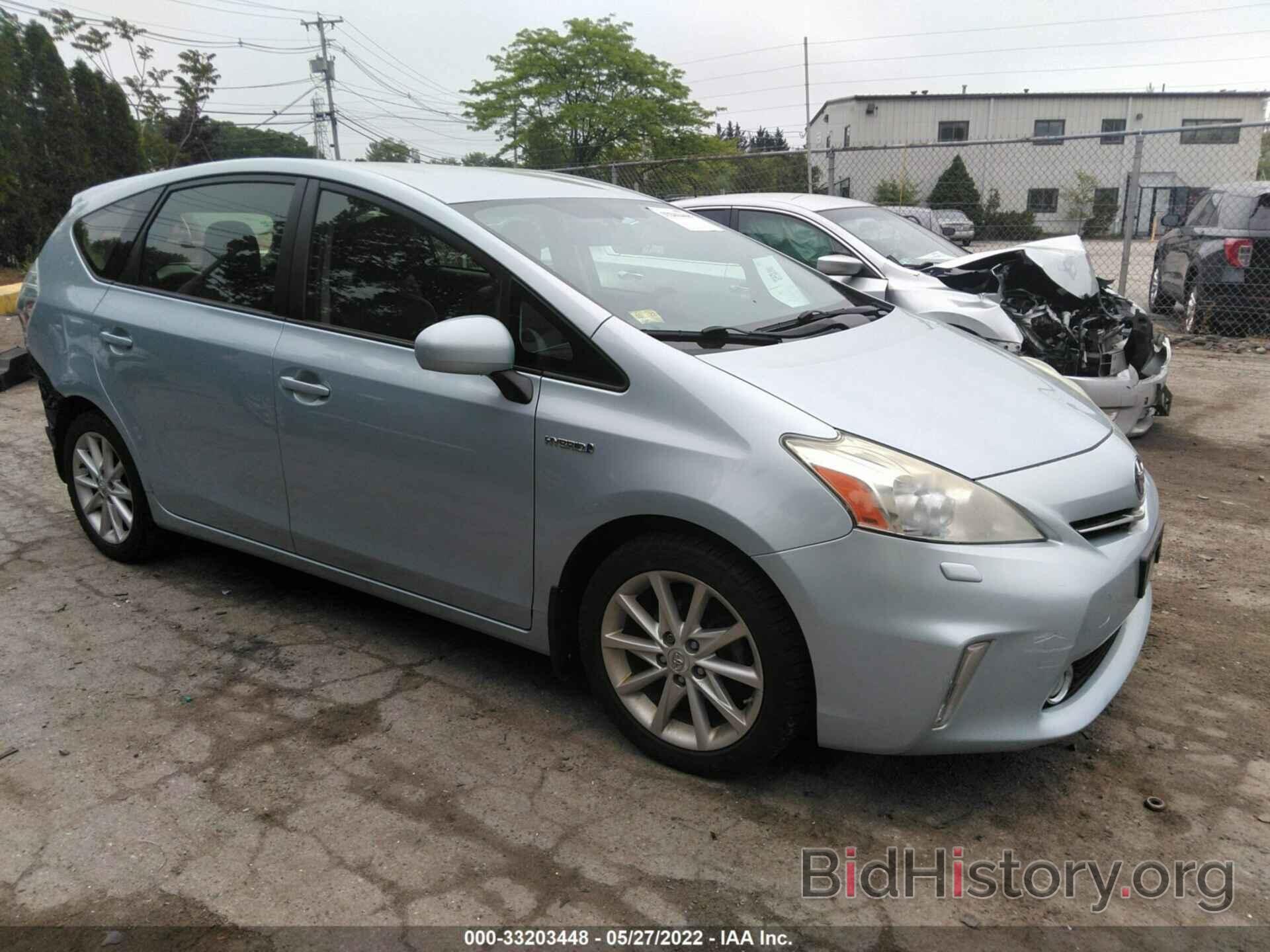 Photo JTDZN3EU0C3152644 - TOYOTA PRIUS V 2012