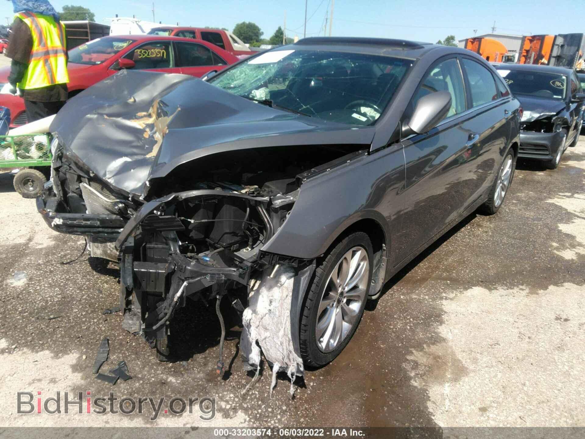 2013 HYUNDAI SONATA - VIN: 5NPEC4AC8DH787611 - Фото 2
