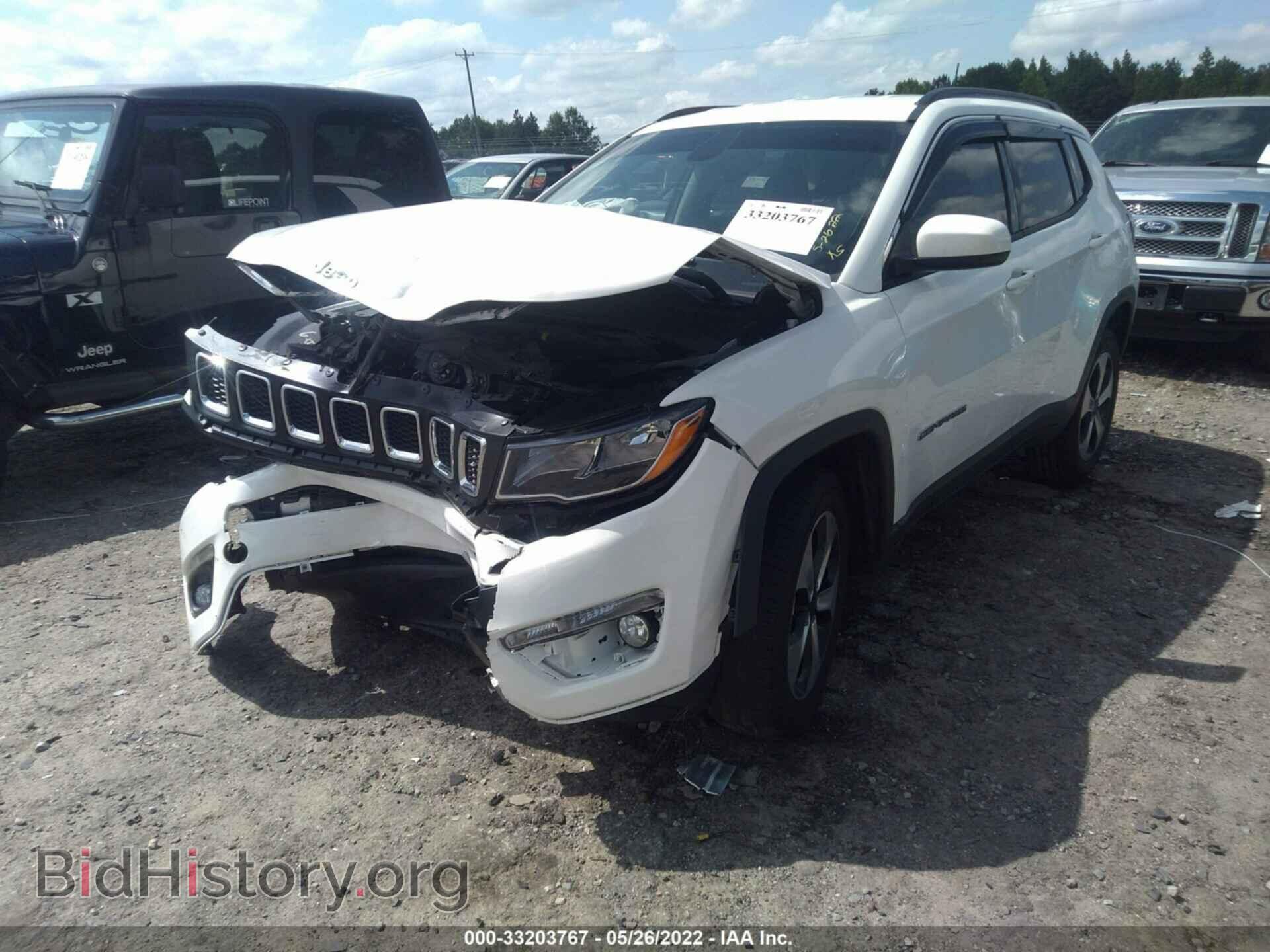2018 JEEP COMPASS - VIN: 3C4NJDBB8JT206177 - Фото 2