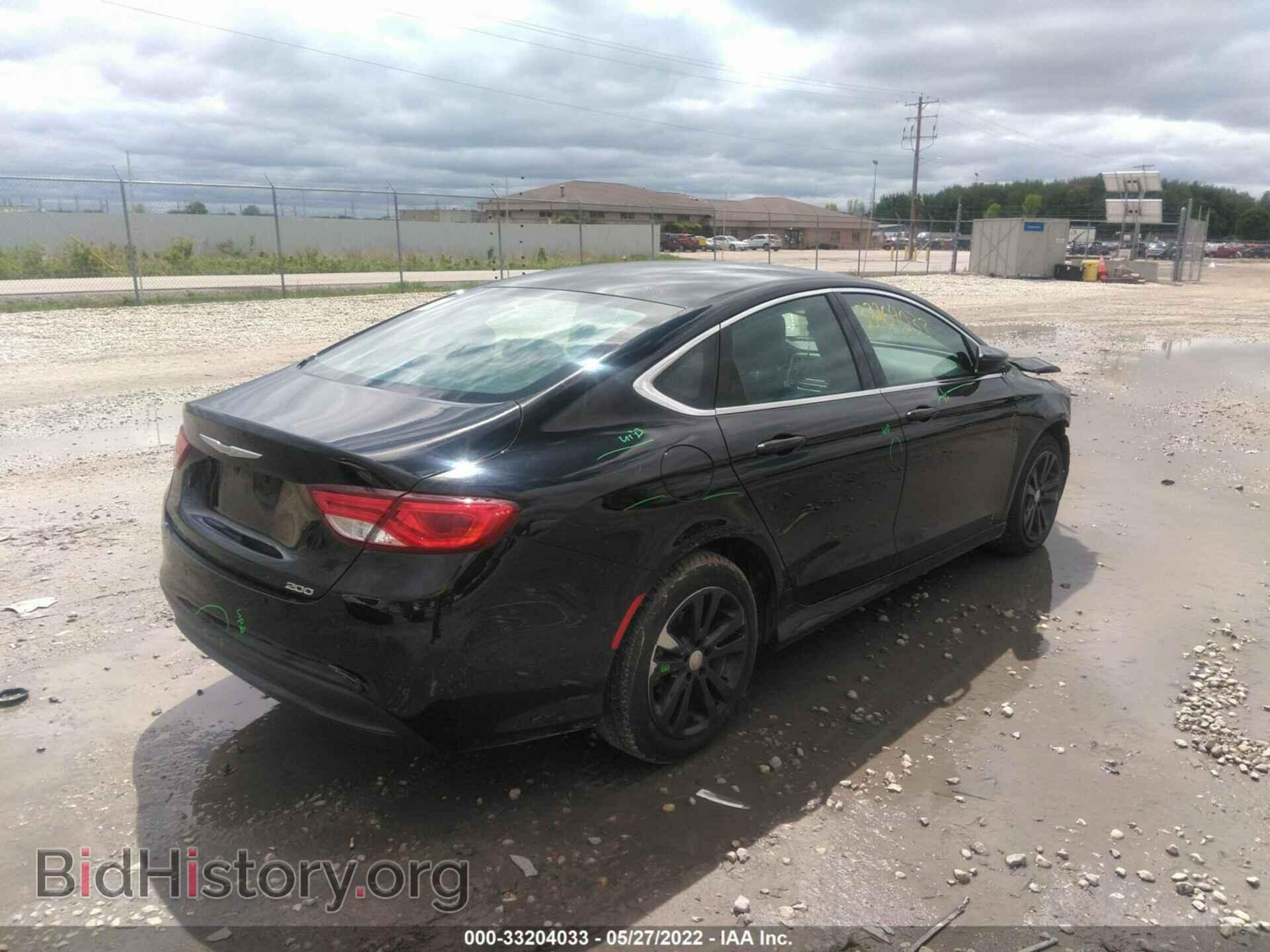 2016 CHRYSLER 200 - VIN: 1C3CCCFB5GN192127 - Фото 4