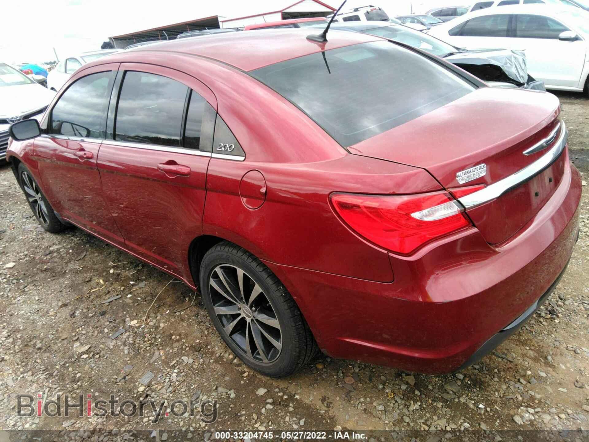 2012 CHRYSLER 200 - VIN: 1C3CCBHG2CN109296 - Фото 3
