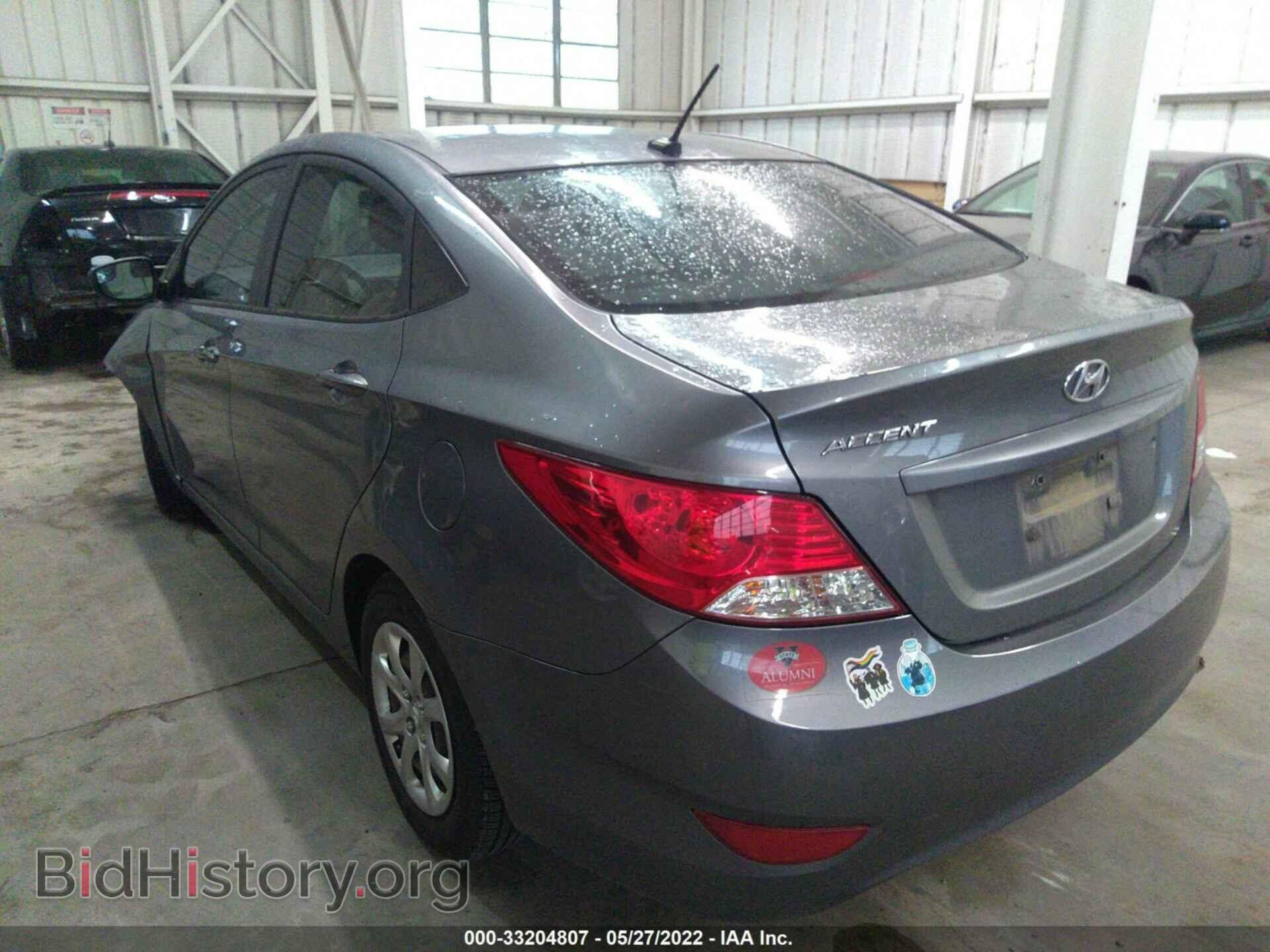 2014 HYUNDAI ACCENT - VIN: KMHCT4AE5EU701425 - Фото 3