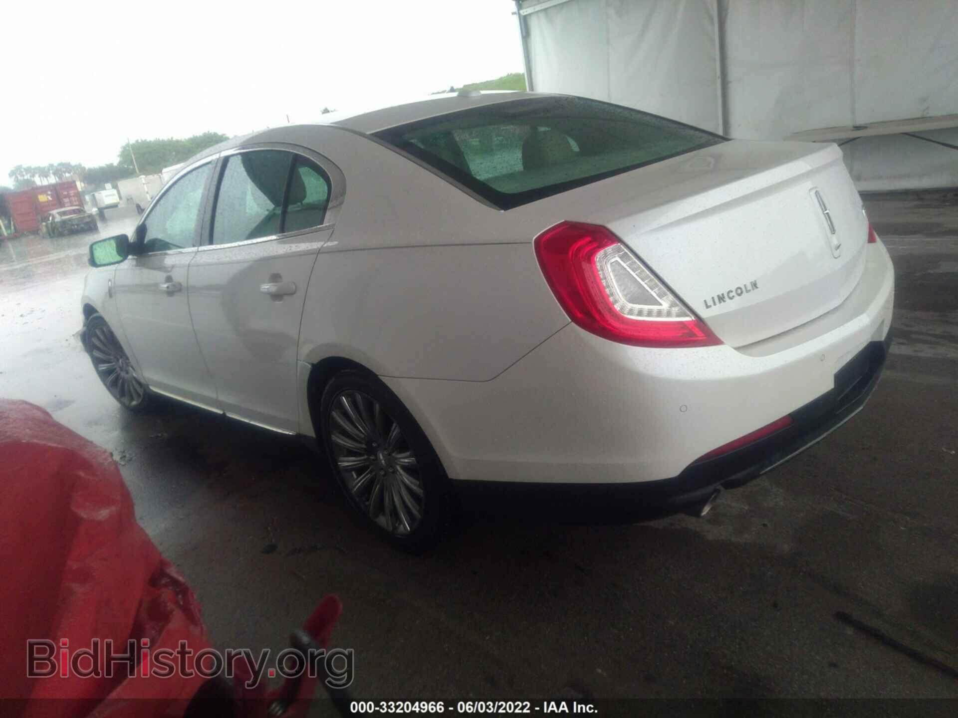 2014 LINCOLN MKS - VIN: 1LNHL9DK2EG610177 - Фото 3