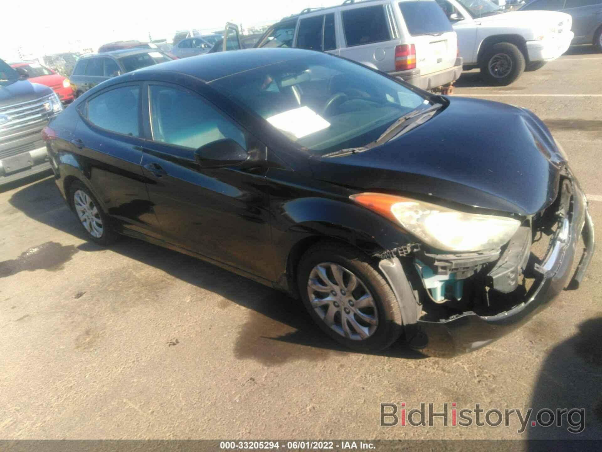 Photo KMHDH4AE3CU401773 - HYUNDAI ELANTRA 2012