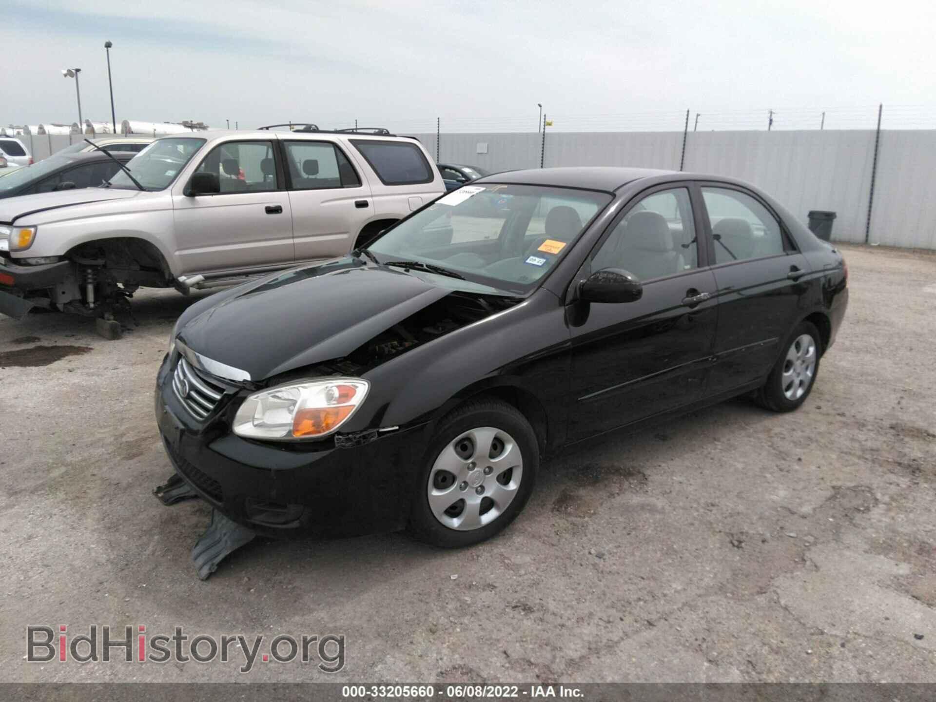 2007 KIA SPECTRA - VIN: KNAFE121775401496 - Фото 2