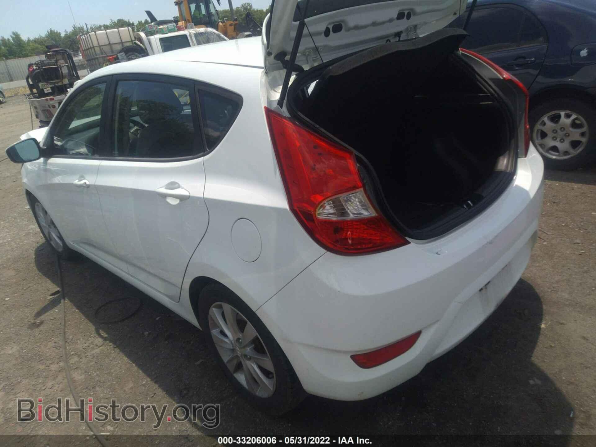 2012 HYUNDAI ACCENT - VIN: KMHCU5AE1CU023708 - Фото 3