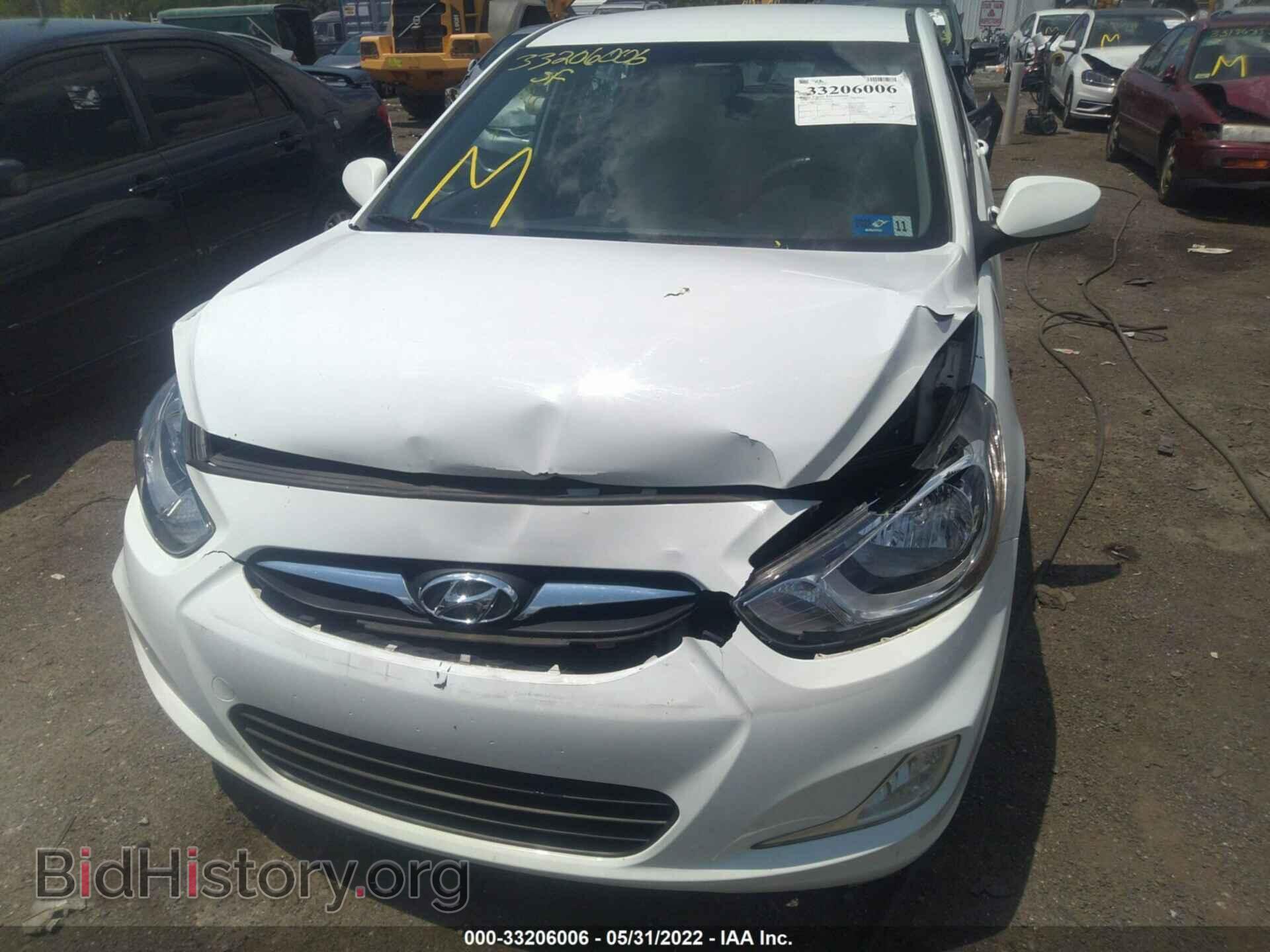 2012 HYUNDAI ACCENT - VIN: KMHCU5AE1CU023708 - Фото 6