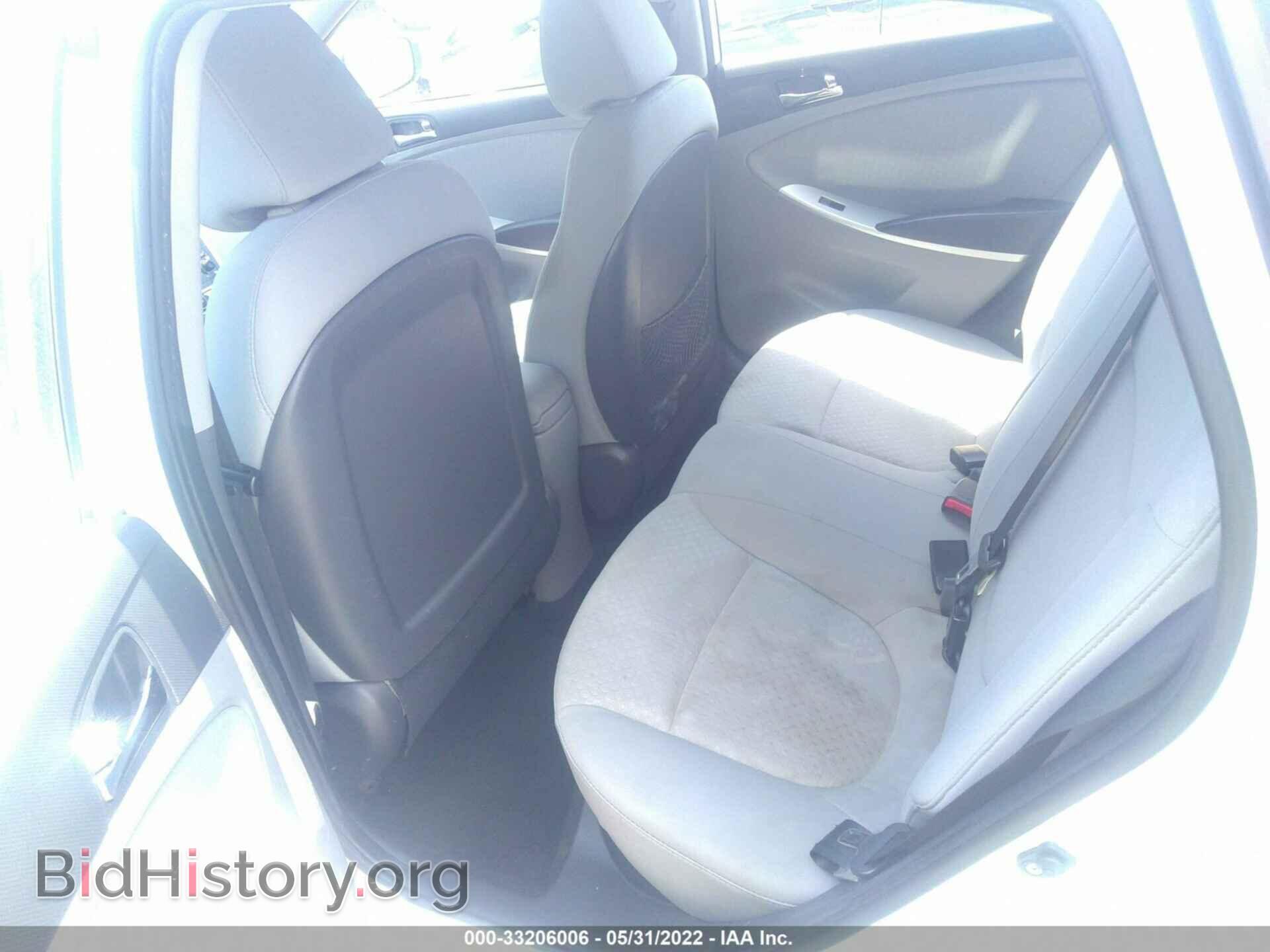 2012 HYUNDAI ACCENT - VIN: KMHCU5AE1CU023708 - Фото 8