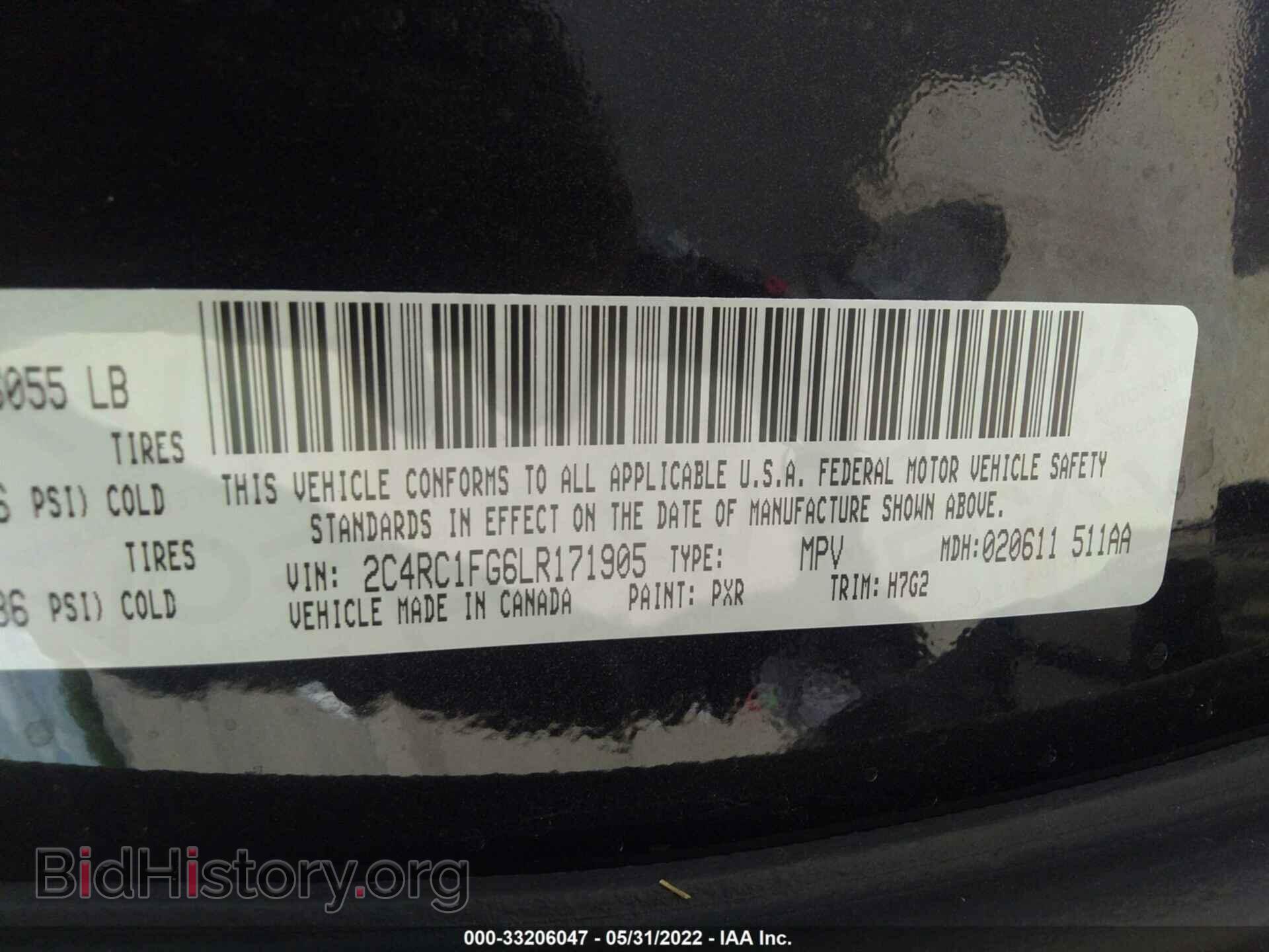 2020 CHRYSLER PACIFICA - VIN: 2C4RC1FG6LR171905 - Photo 9
