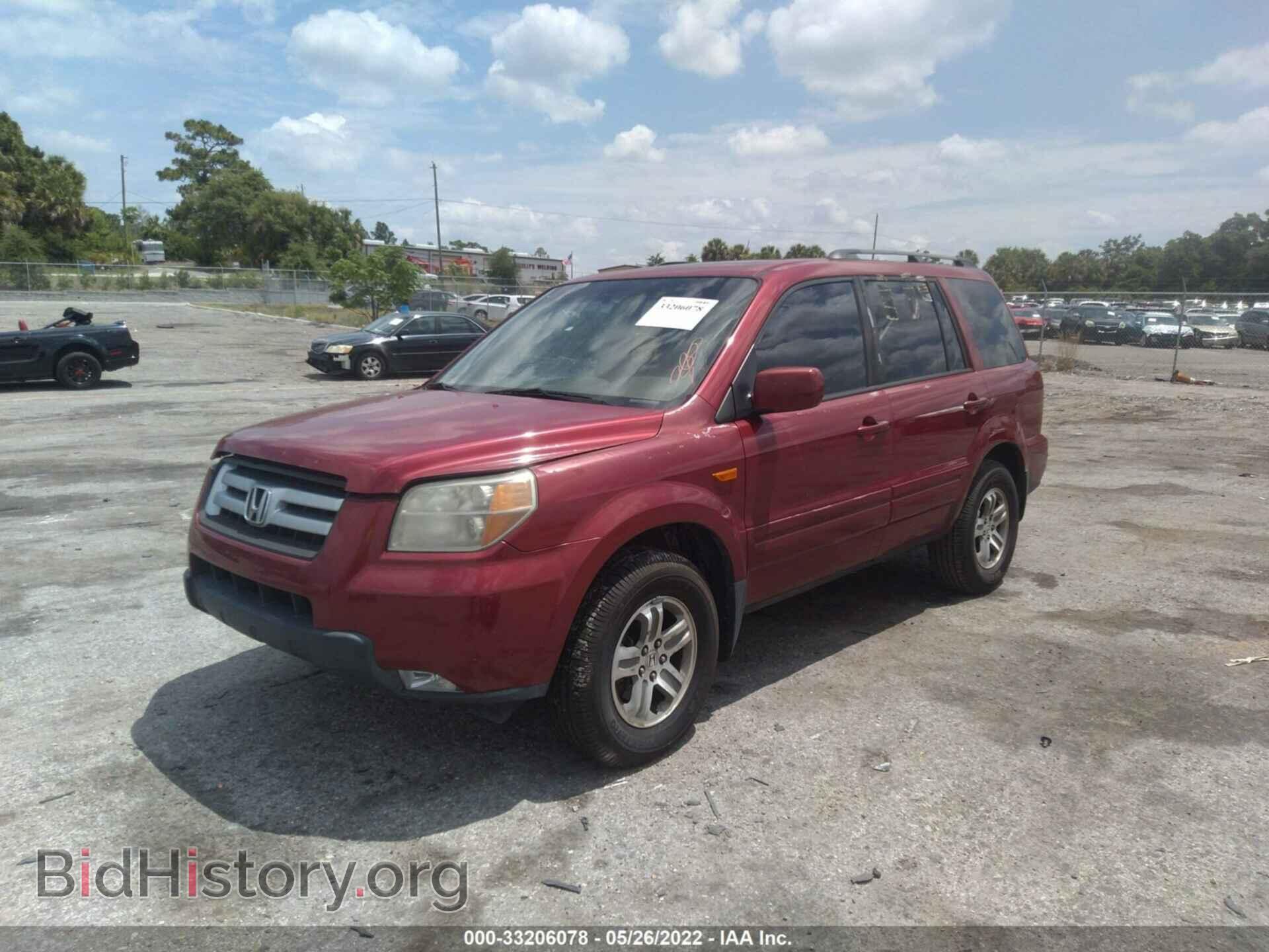 2006 HONDA PILOT - VIN: 5FNYF28746B039733 - Photo 2