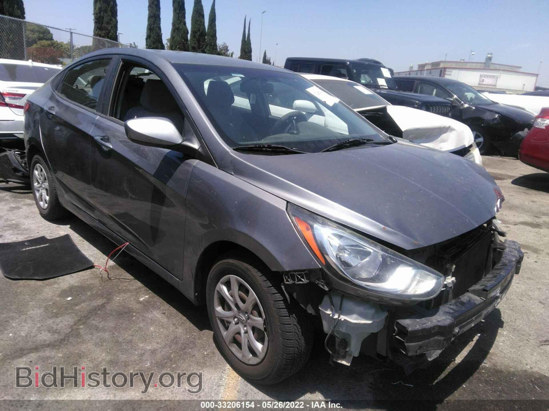 Photo KMHCT4AEXEU689577 - HYUNDAI ACCENT 2014