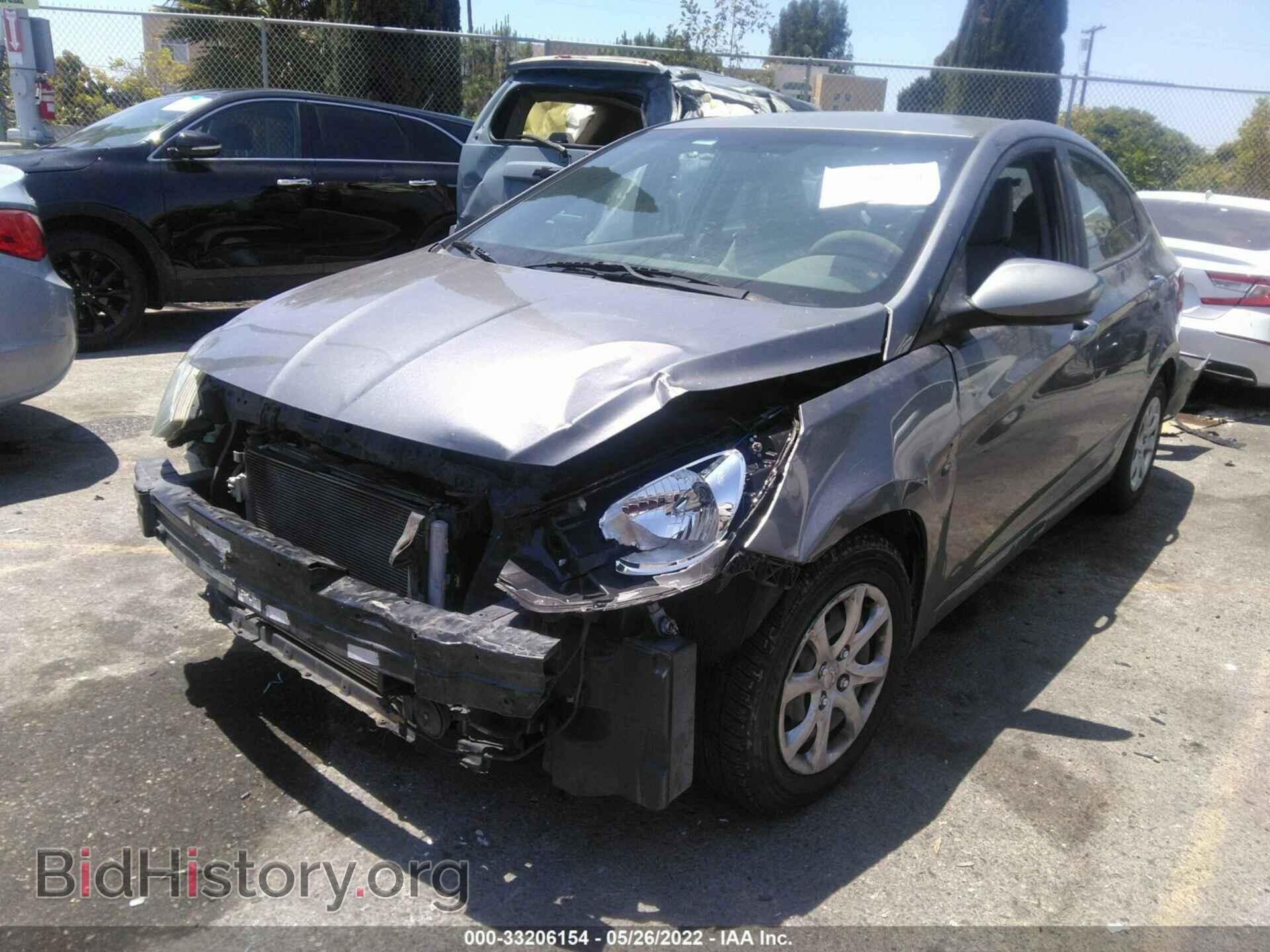 2014 HYUNDAI ACCENT - VIN: KMHCT4AEXEU689577 - Фото 2