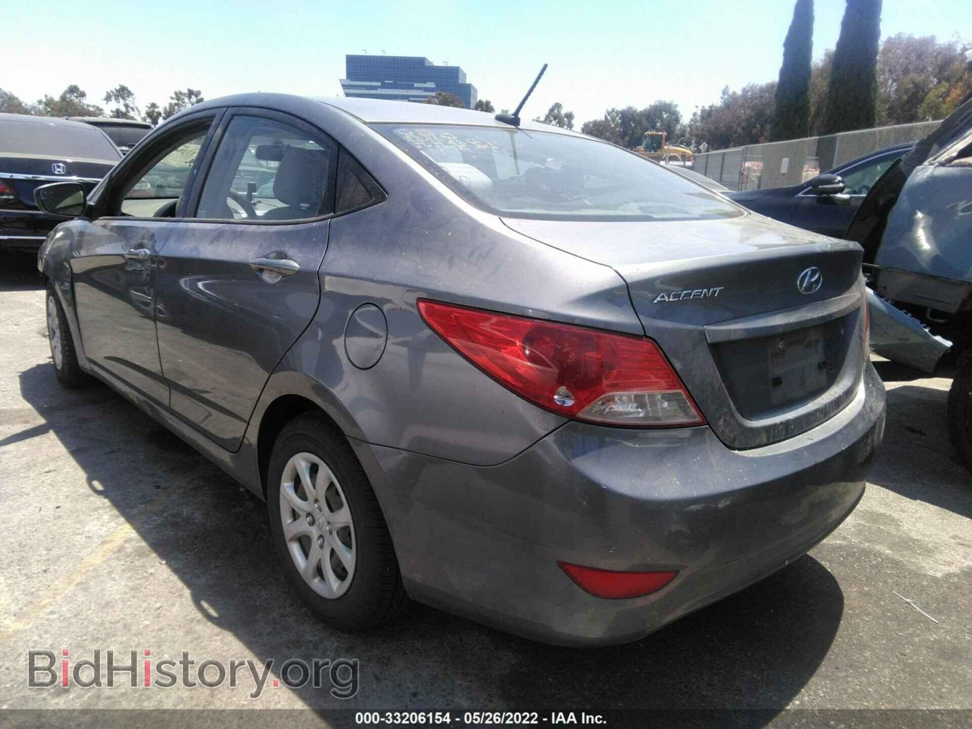 2014 HYUNDAI ACCENT - VIN: KMHCT4AEXEU689577 - Фото 3