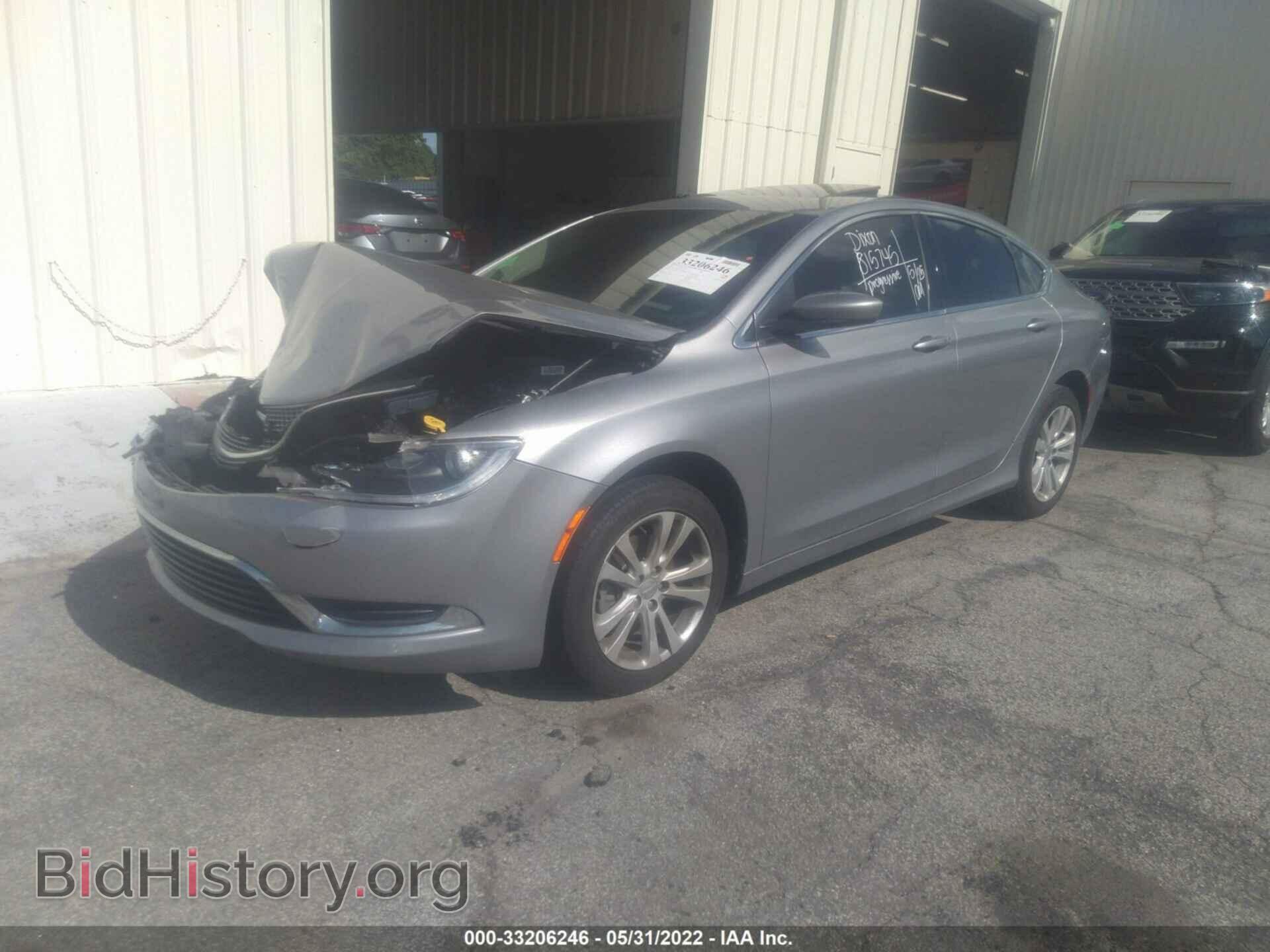 2015 CHRYSLER 200 - VIN: 1C3CCCAB5FN737362 - Фото 2