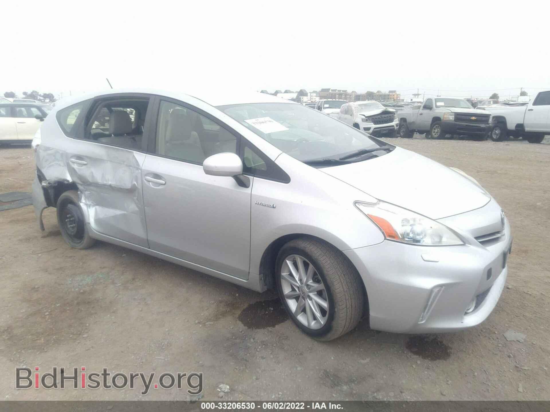 Photo JTDZN3EU4D3202009 - TOYOTA PRIUS V 2013