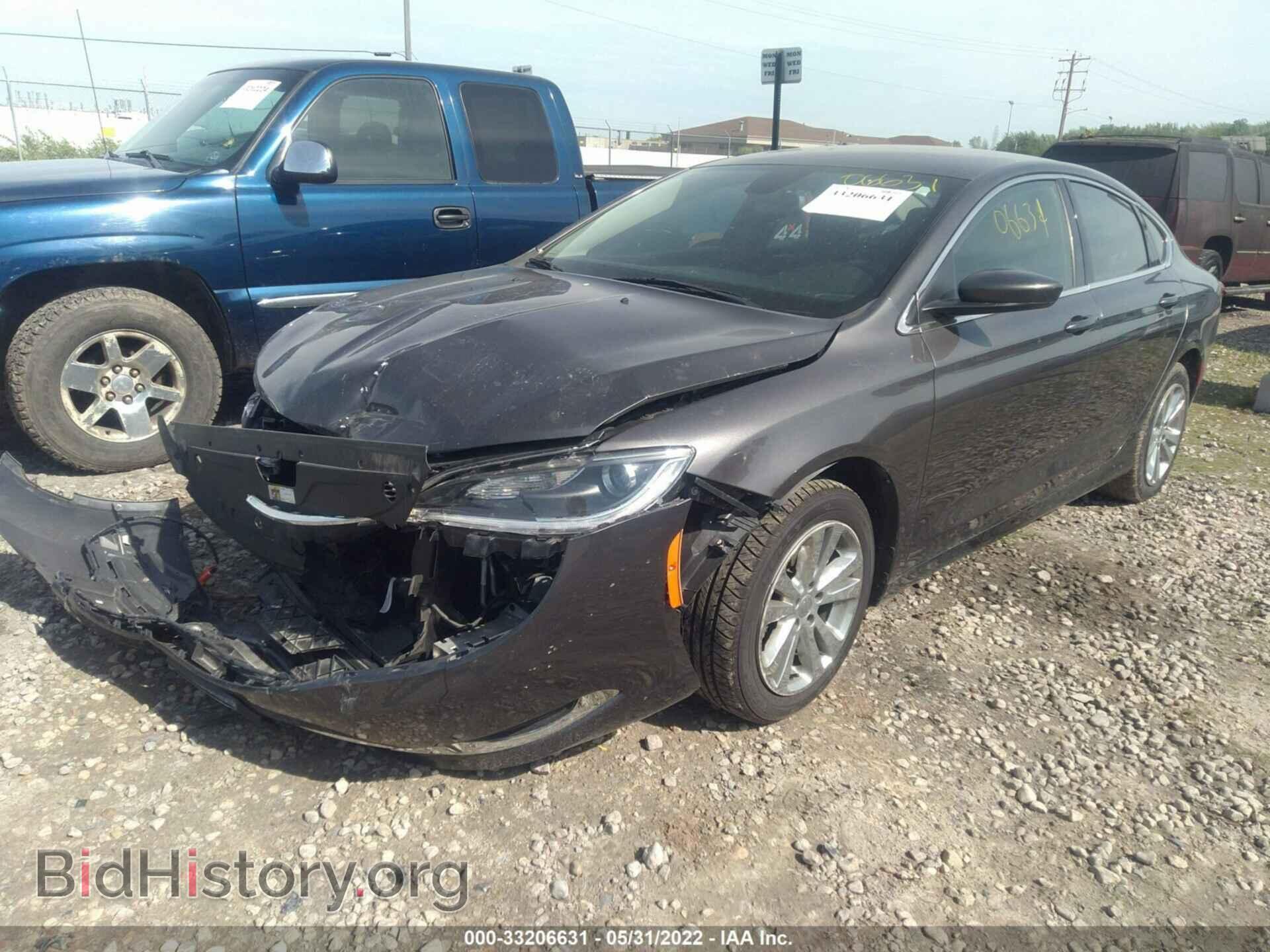 2016 CHRYSLER 200 - VIN: 1C3CCCAB0GN161682 - Фото 2