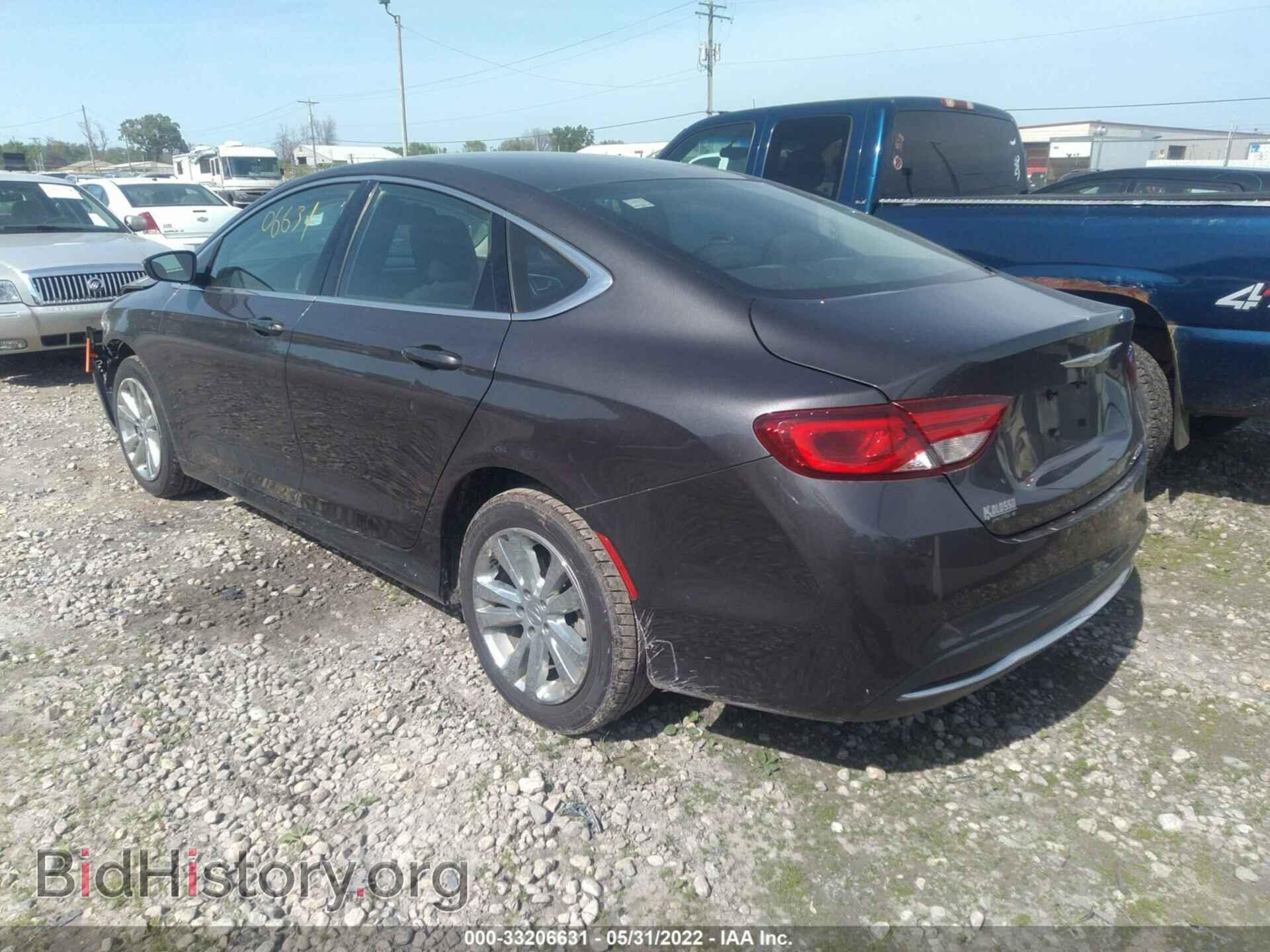 2016 CHRYSLER 200 - VIN: 1C3CCCAB0GN161682 - Фото 3
