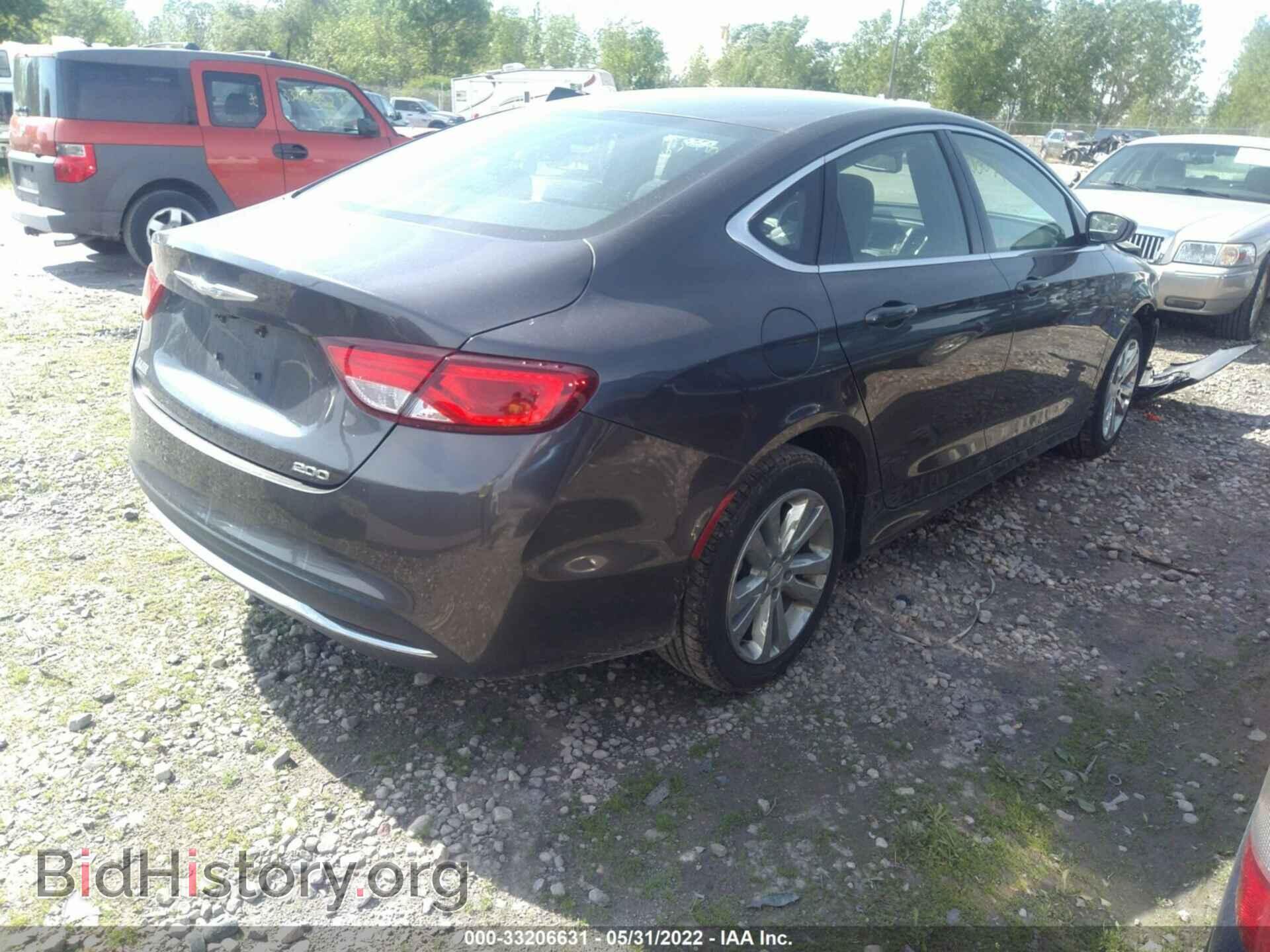 2016 CHRYSLER 200 - VIN: 1C3CCCAB0GN161682 - Фото 4