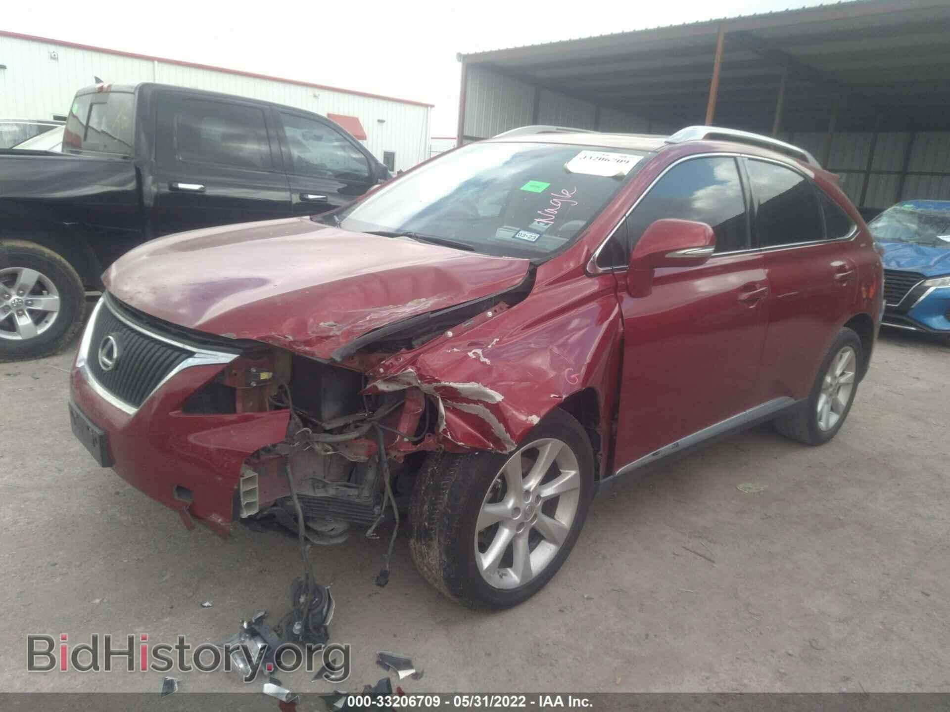 2011 LEXUS RX 350 - VIN: 2T2ZK1BA6BC045221 - Фото 2