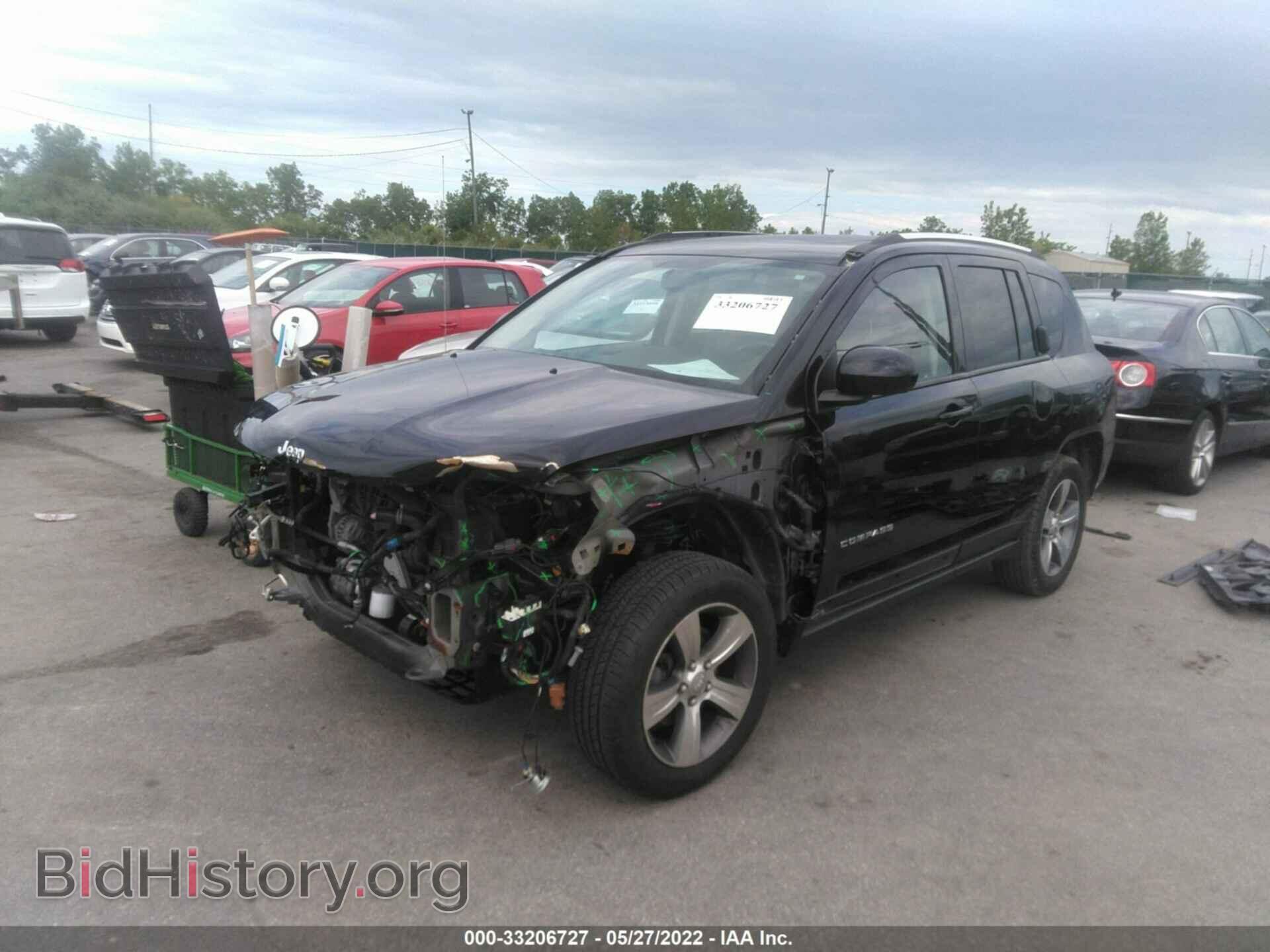 2016 JEEP COMPASS - VIN: 1C4NJCEA5GD806683 - Фото 2