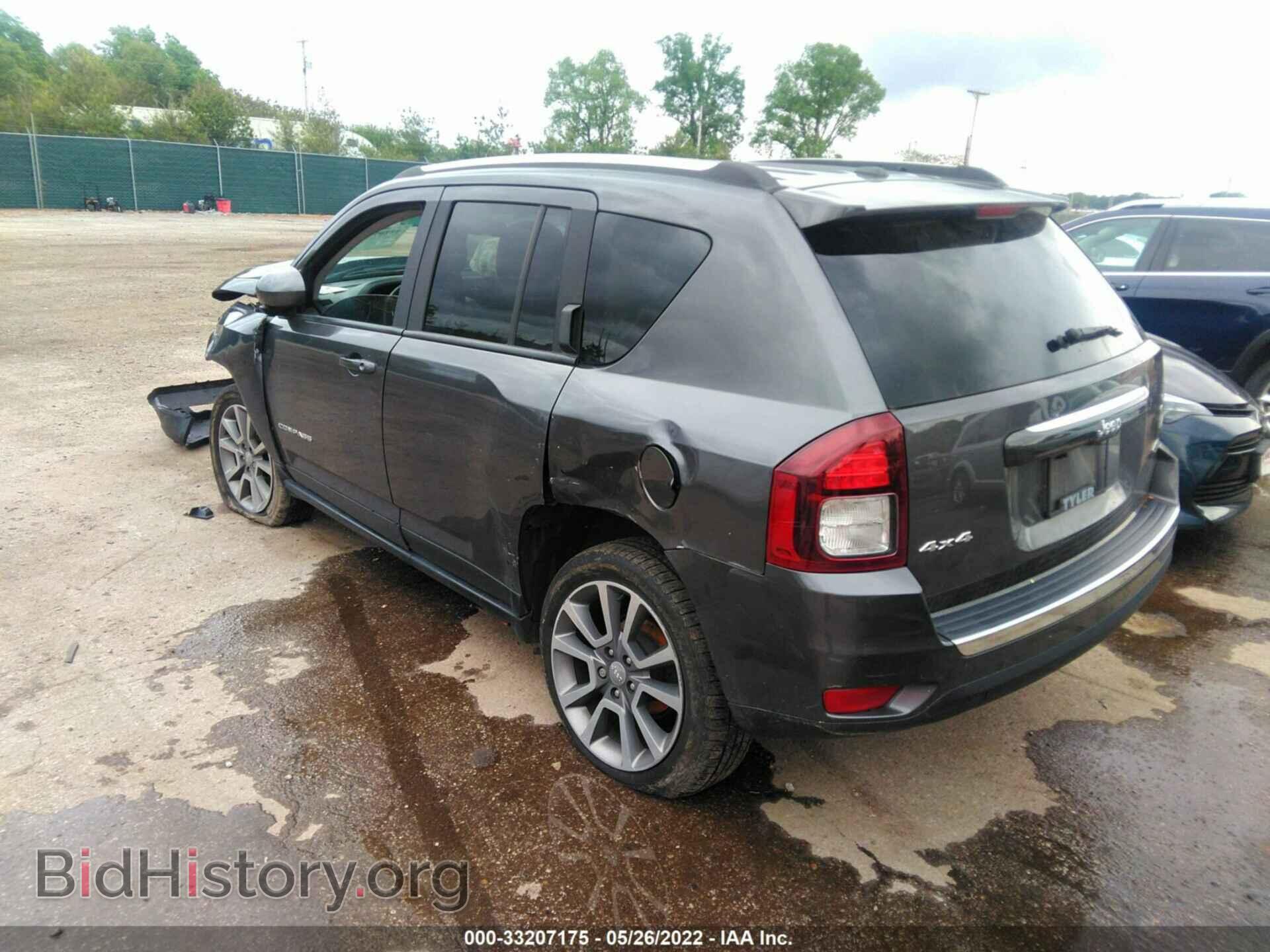 2016 JEEP COMPASS - VIN: 1C4NJDEB7GD805730 - Фото 3