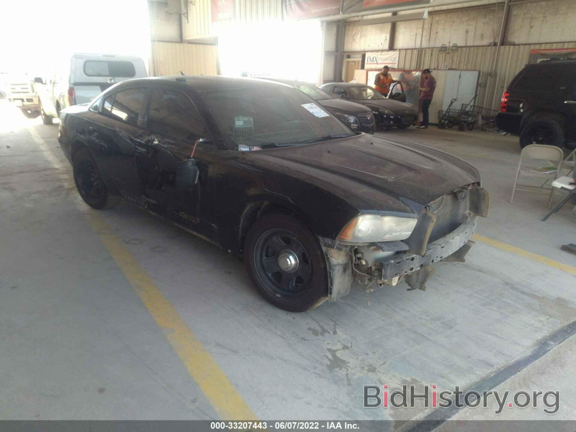 Photo 2C3CDXAT7DH721893 - DODGE CHARGER 2013