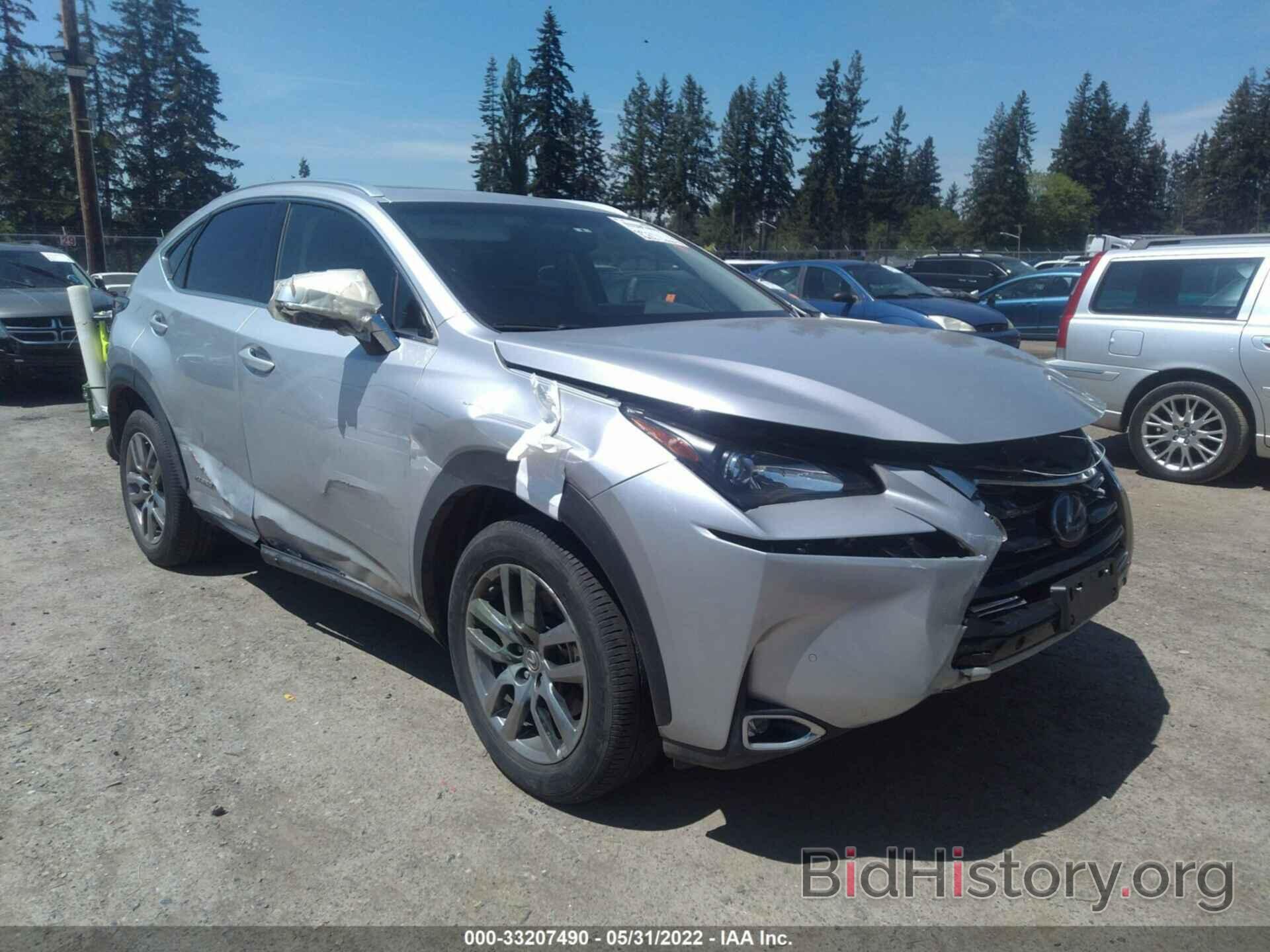 Photo JTJBJRBZ9G2048646 - LEXUS NX 300H 2016