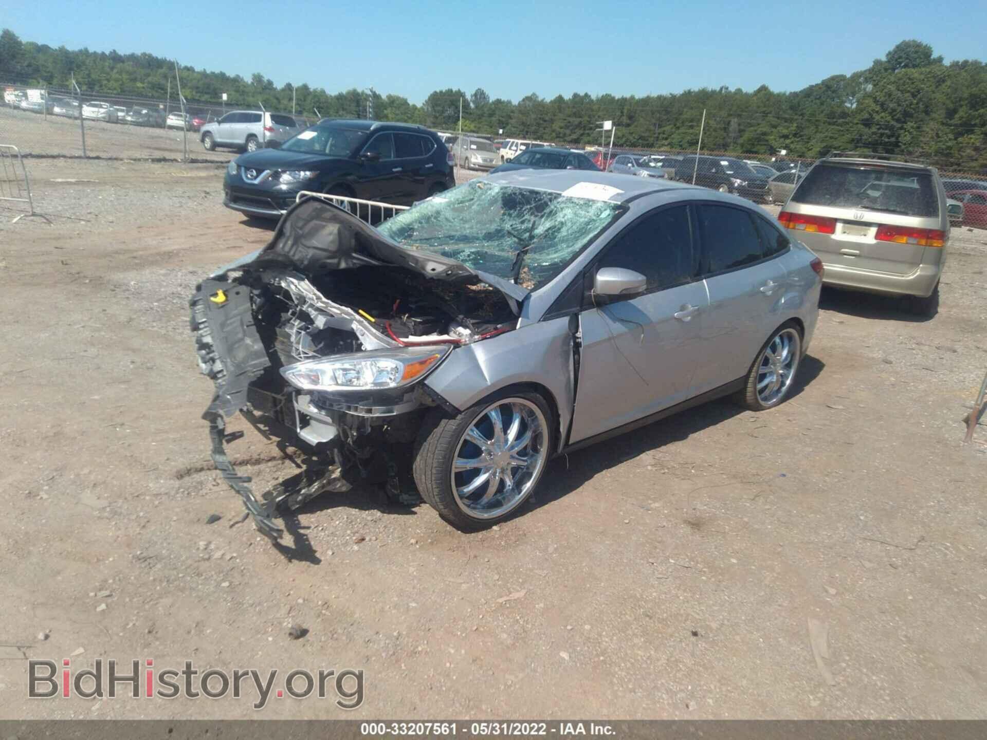 2015 FORD FOCUS - VIN: 1FADP3F22FL206876 - Фото 2