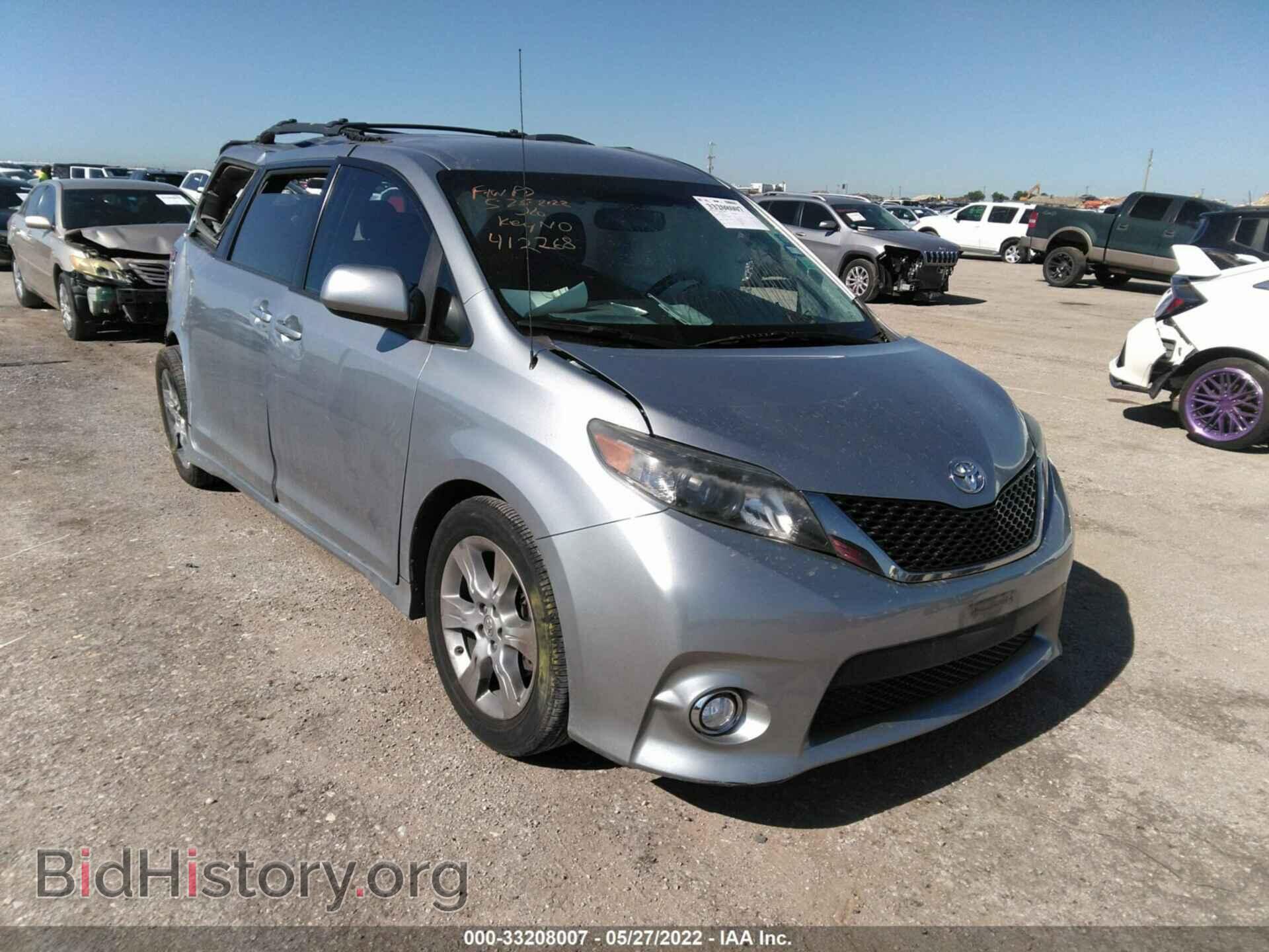Photo 5TDXK3DC5CS278473 - TOYOTA SIENNA 2012