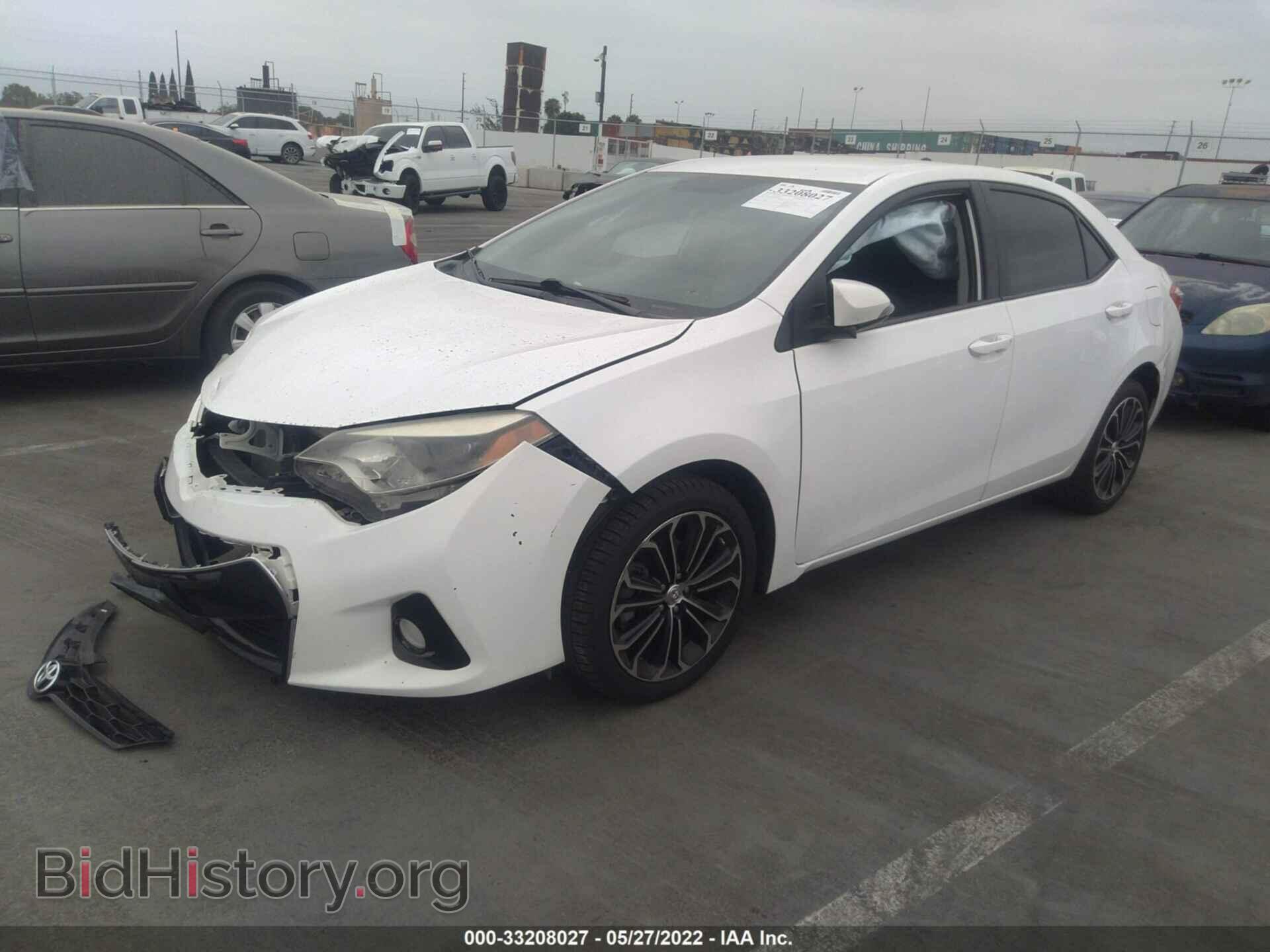 2014 TOYOTA COROLLA - VIN: 2T1BURHE5EC118477 - Фото 2
