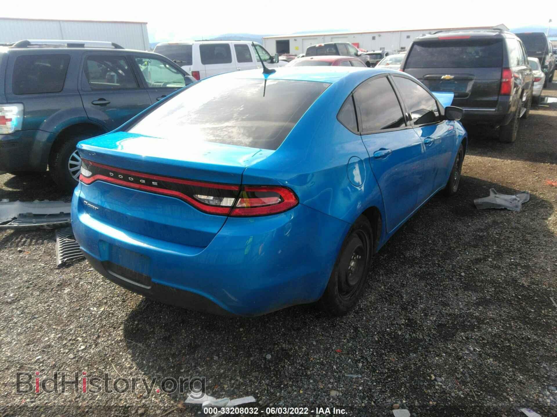 2016 DODGE DART - VIN: 1C3CDFAA0GD504227 - Фото 4