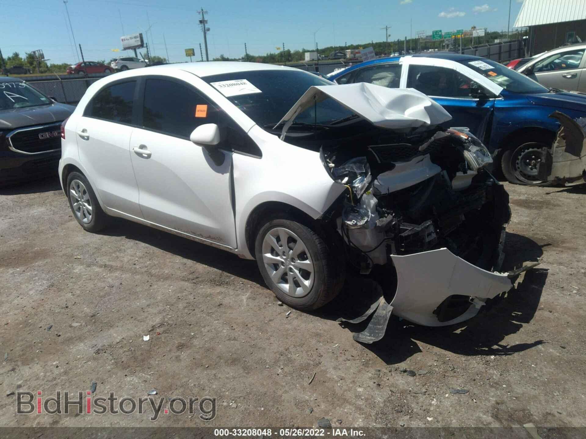 Фотография KNADM5A3XG6597304 - KIA RIO 2016
