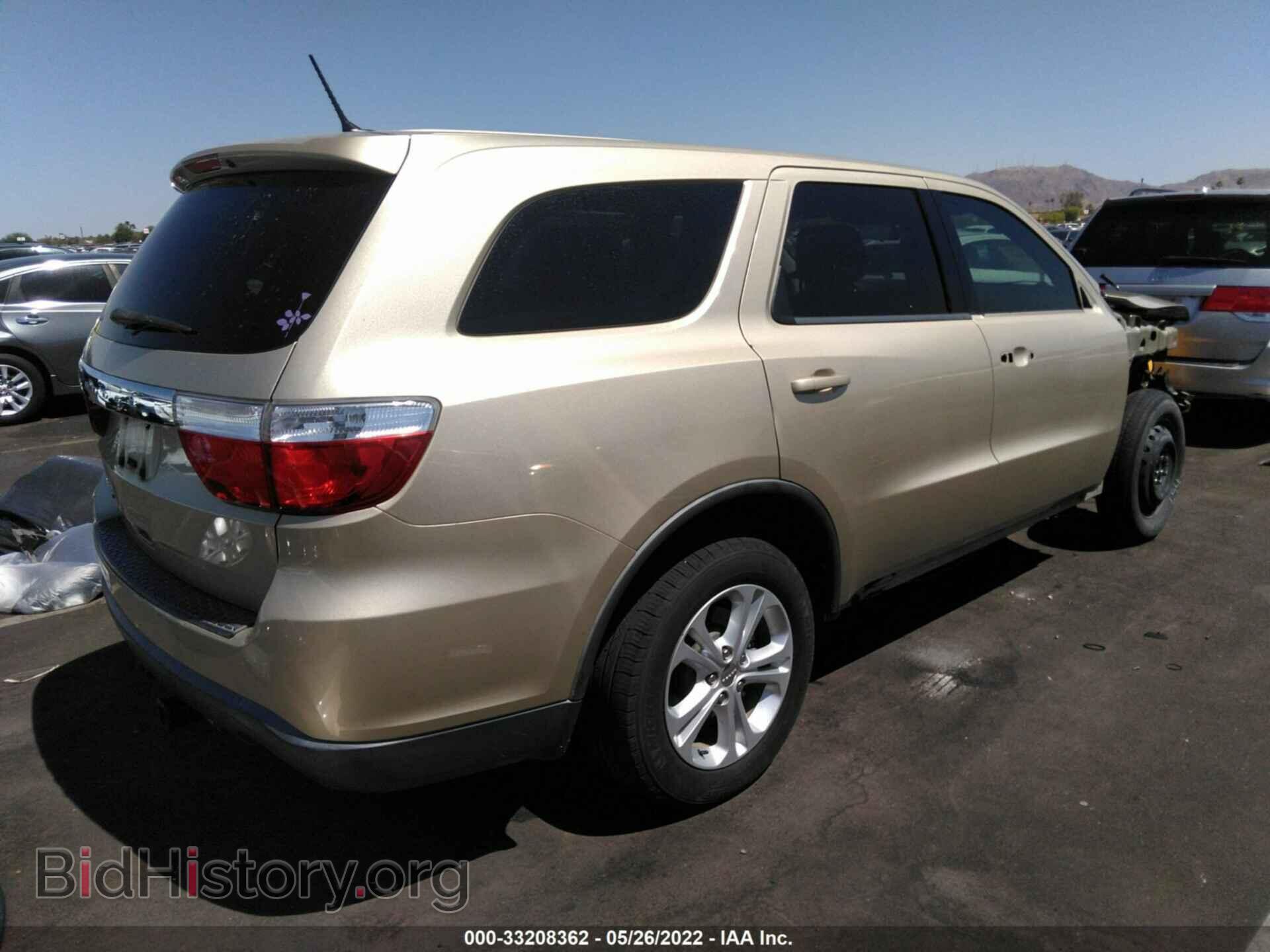 2012 DODGE DURANGO - VIN: 1C4RDHAGXCC146687 - Фото 4