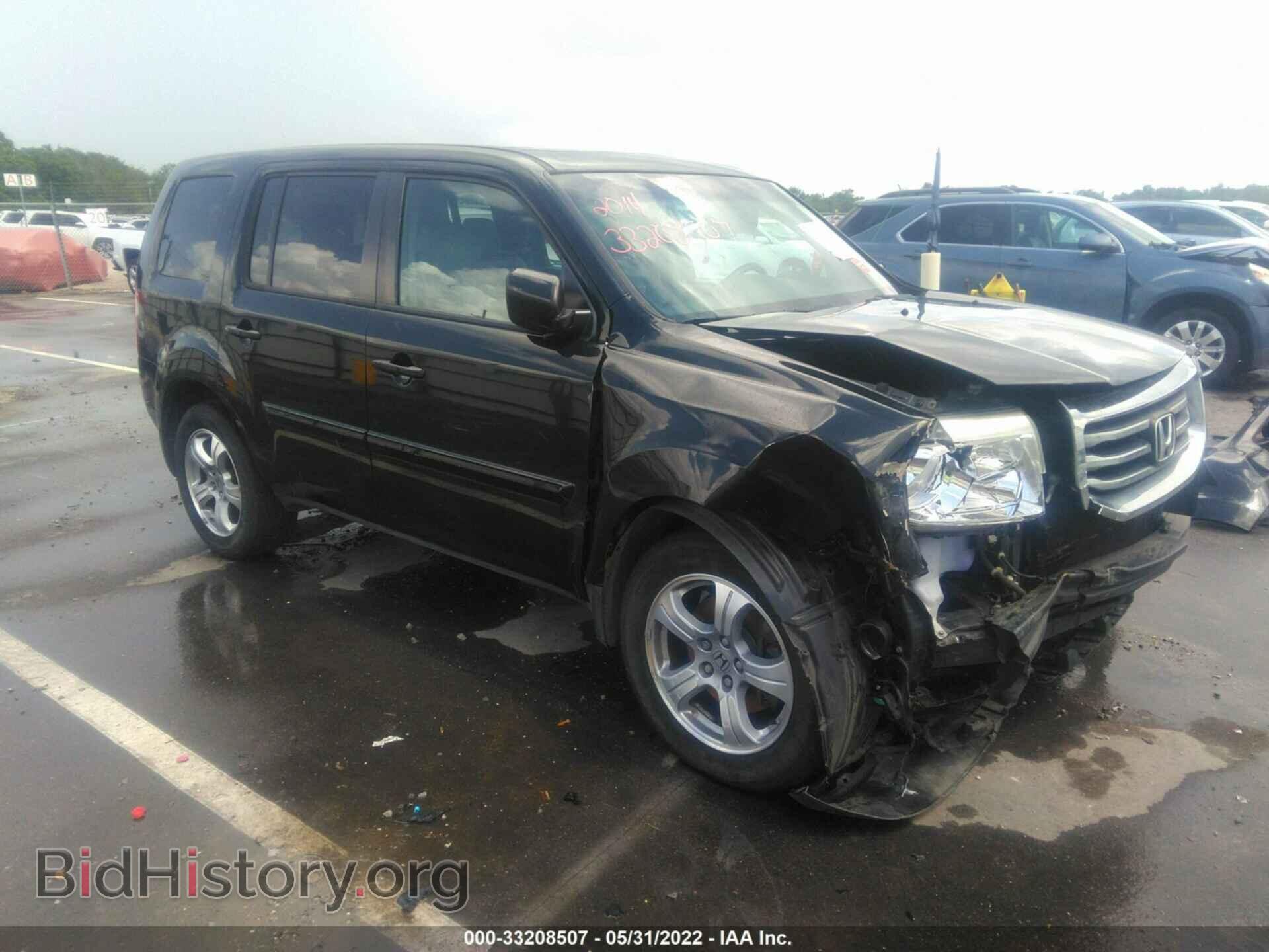 Photo 5FNYF3H57EB014232 - HONDA PILOT 2014
