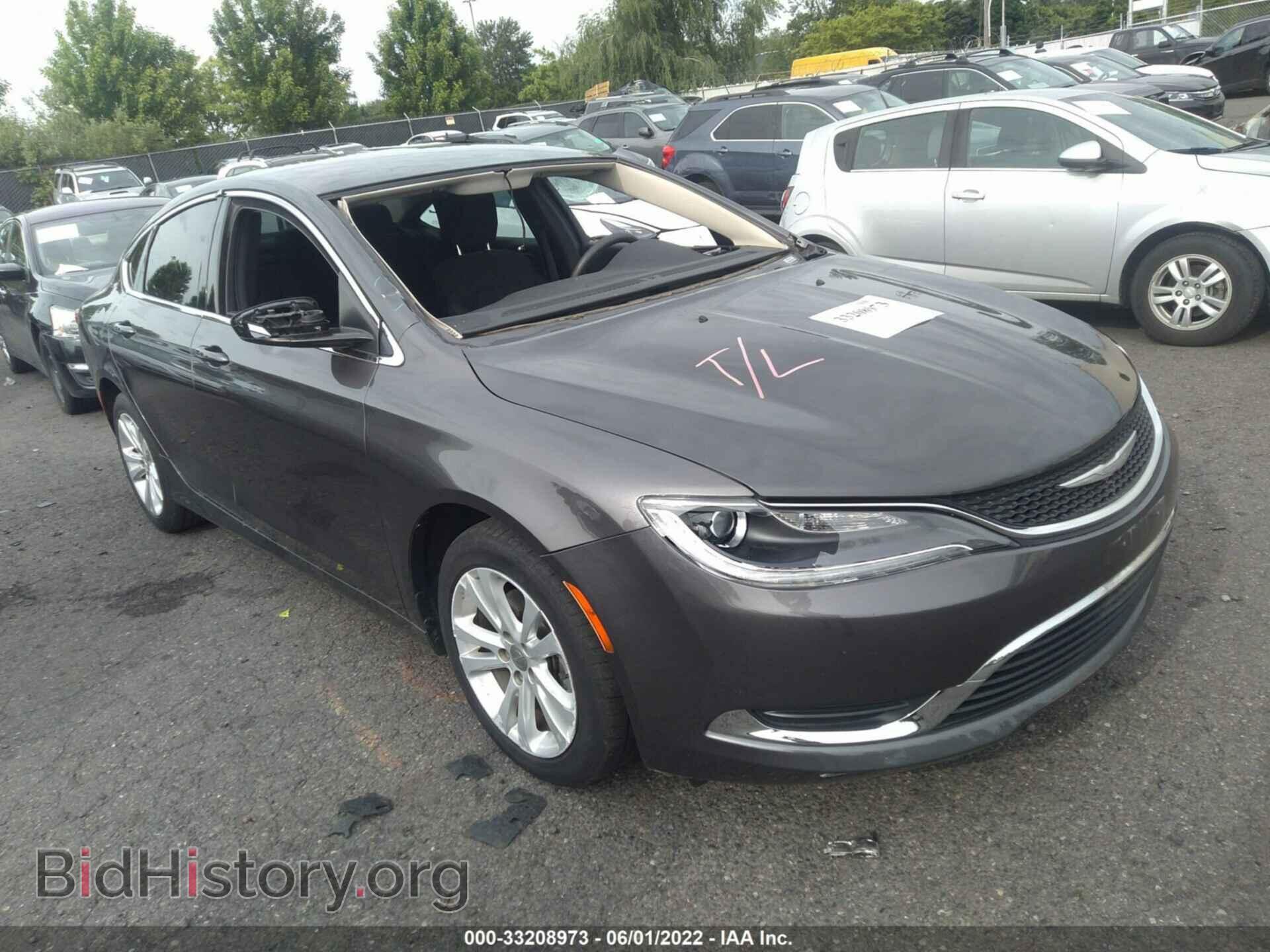 Фотография 1C3CCCAB3GN142009 - CHRYSLER 200 2016
