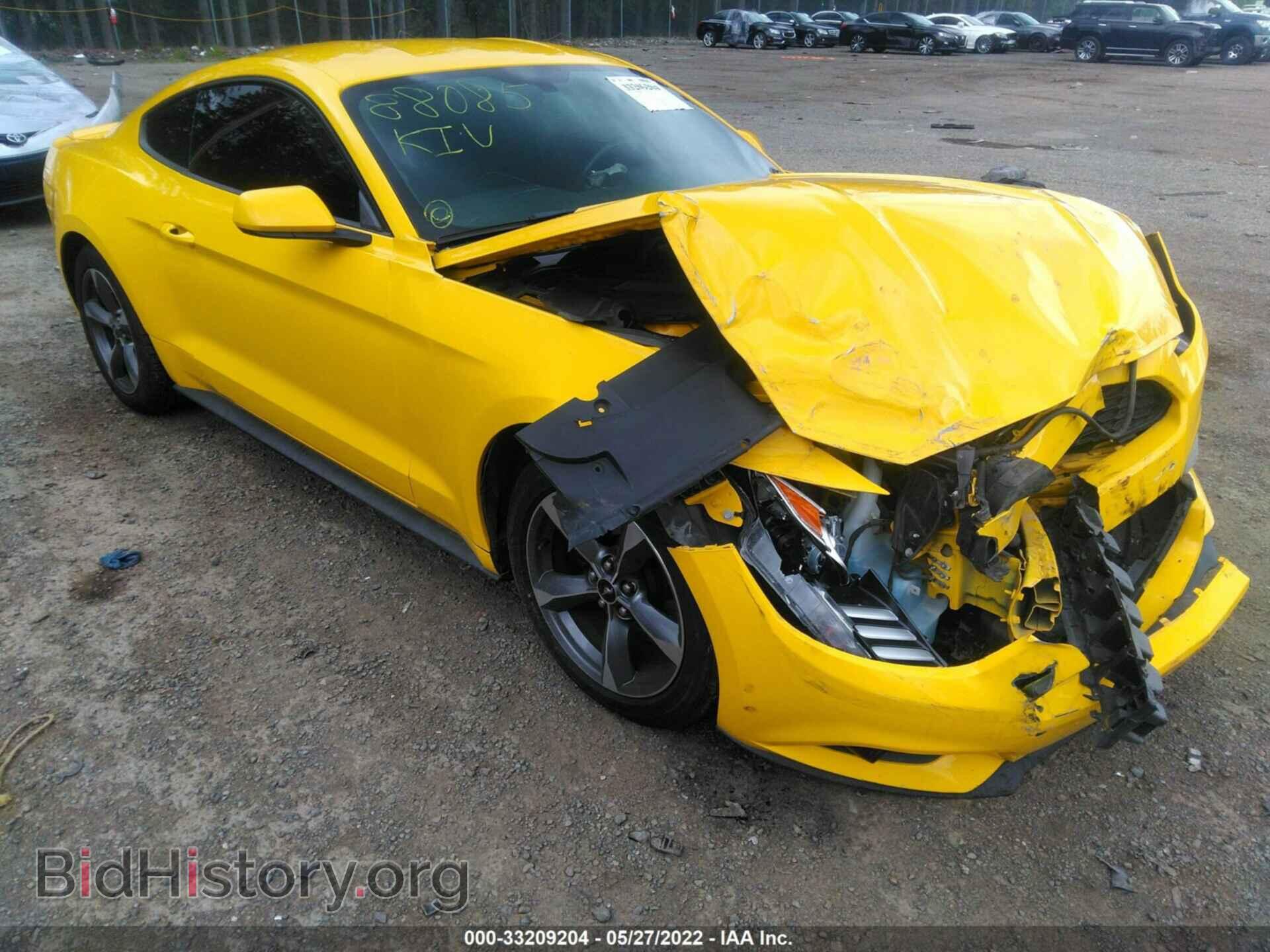 Фотография 1FA6P8AM2F5372172 - FORD MUSTANG 2015